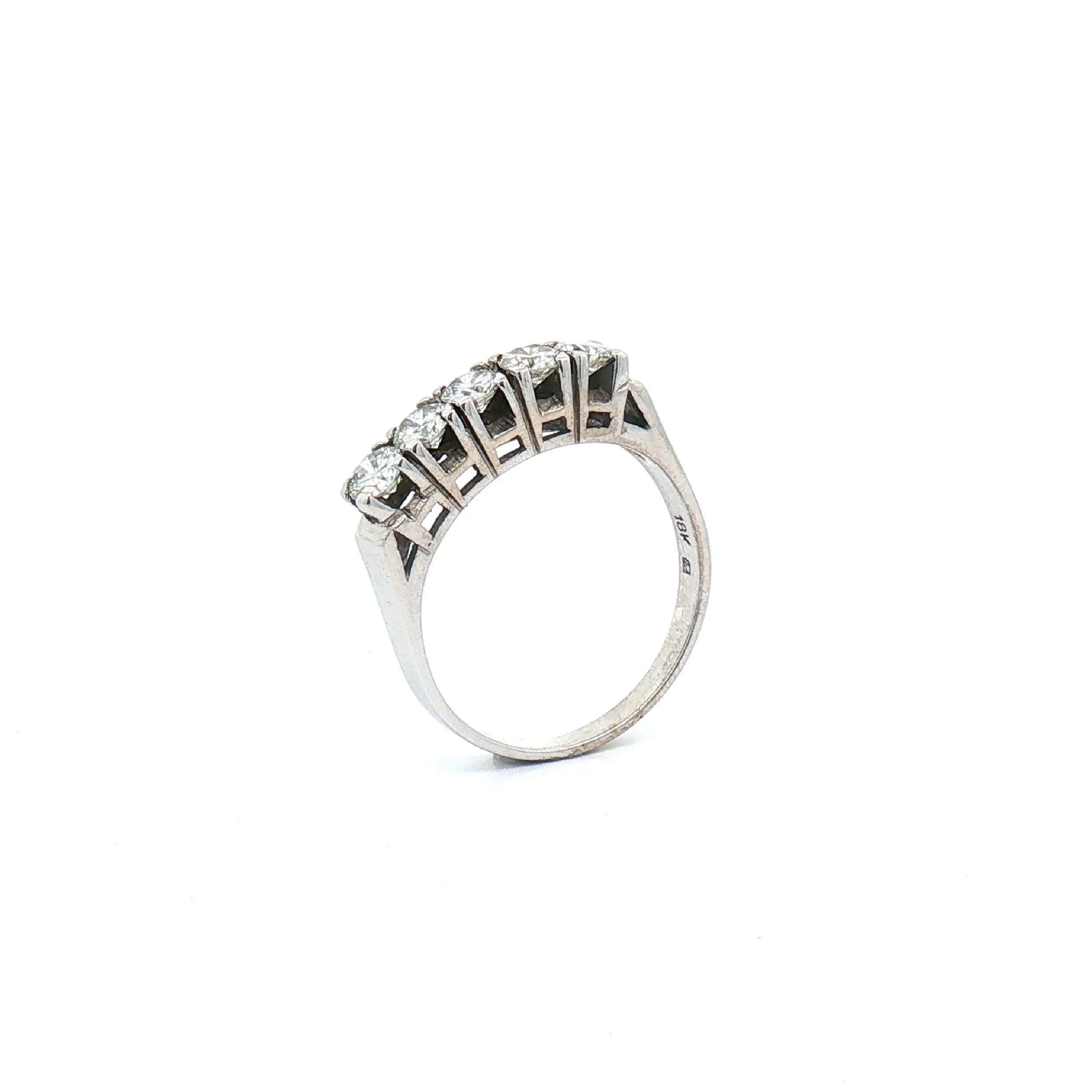 Ring Weißgold mit Brillanten
