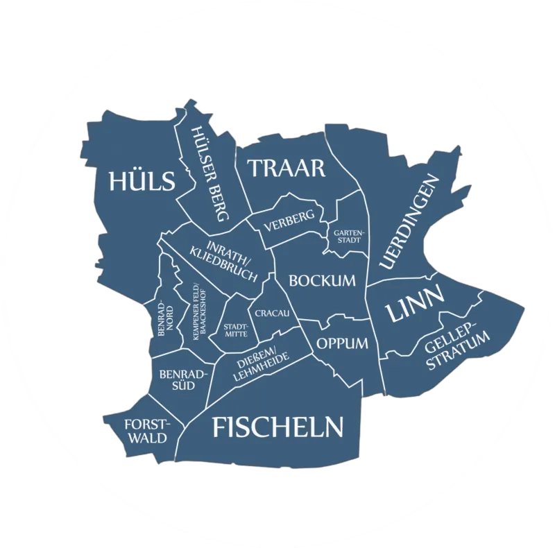 Zur Filiale Krefeld … Standort Filiale Krefeld