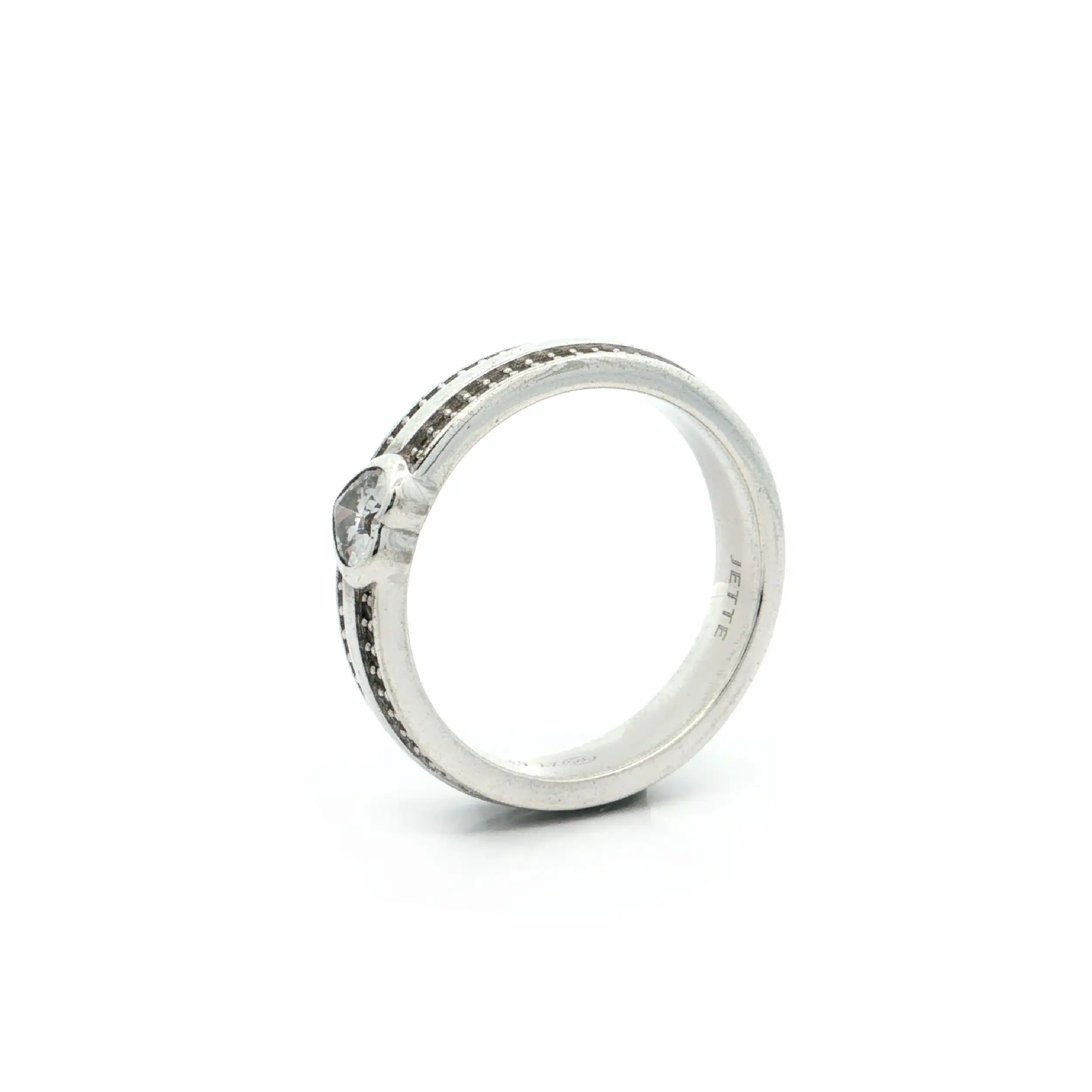 Silberring Jette mit Zirkonia