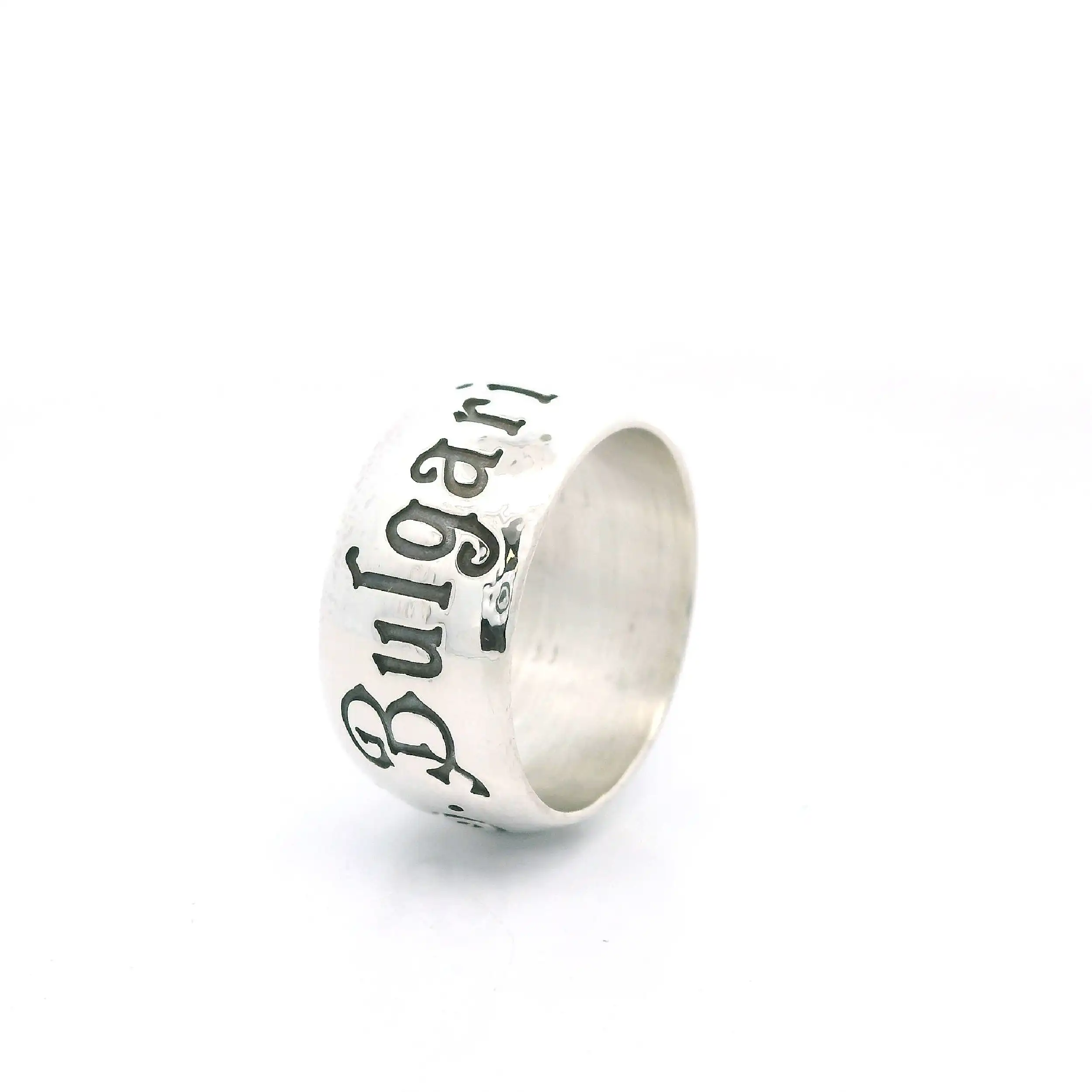 Silberring Bulgari Save the Children Big Silver Ring Silberring Bulgari Save the Children Big Silver Ring