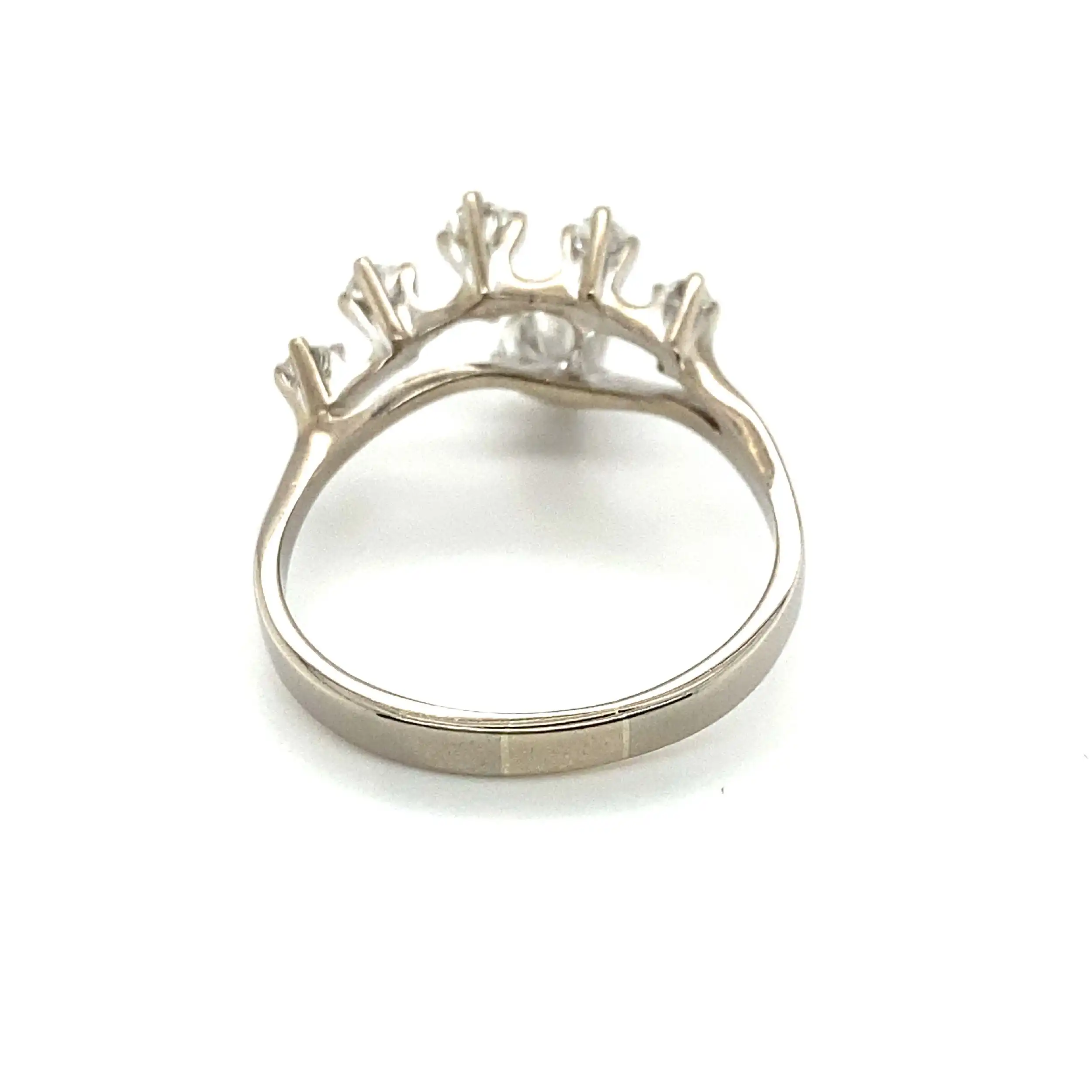 Ring Weißgold mit Brillanten Ring Weißgold mit Brillanten