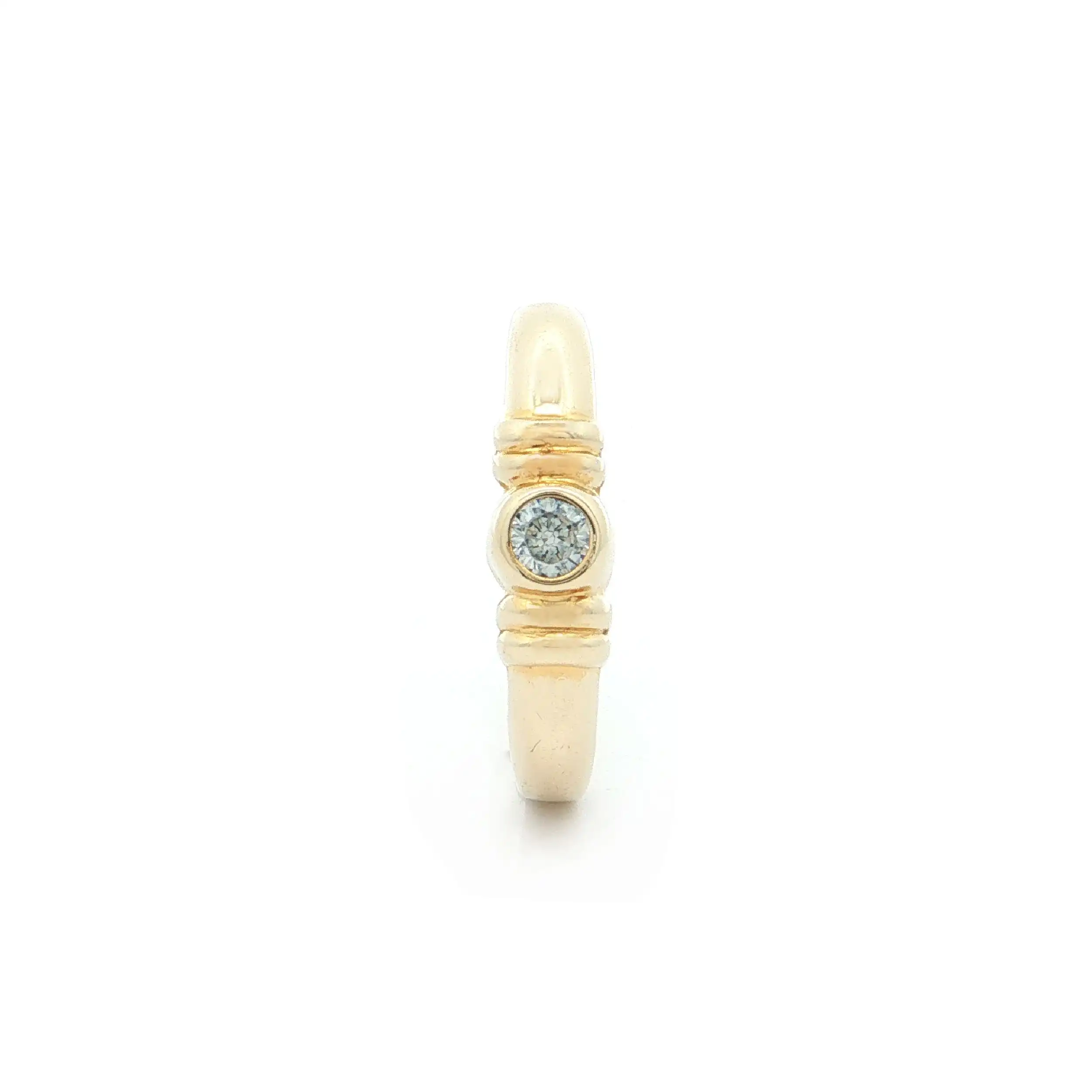 Ring Gelbgold mit Zirkonia Ring Gelbgold mit Zirkonia