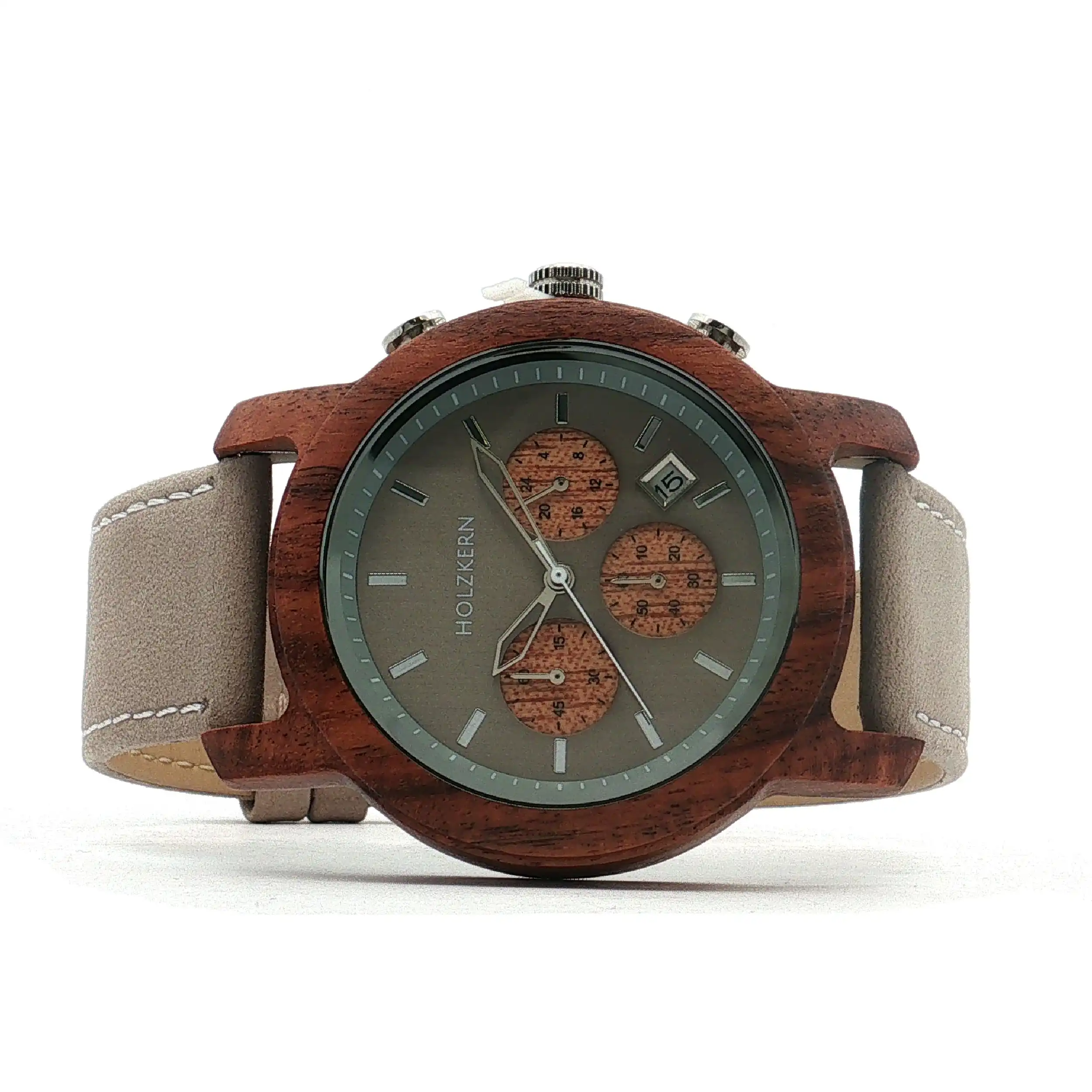 Herrenuhr Holzkern Chronograph Herrenuhr Holzkern Chronograph