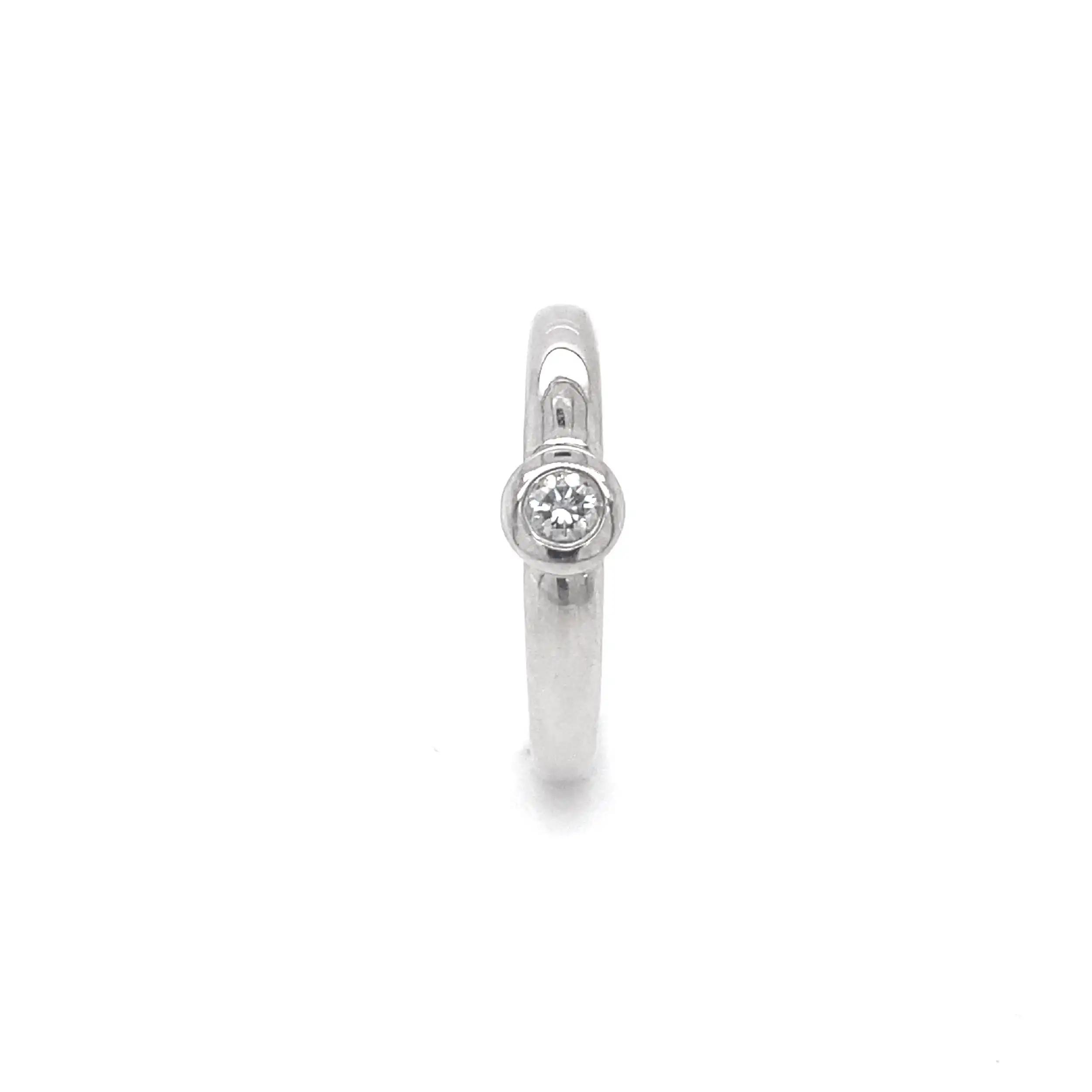 Ring Weißgold mit Brillant Christ Ring Weißgold mit Brillant Christ