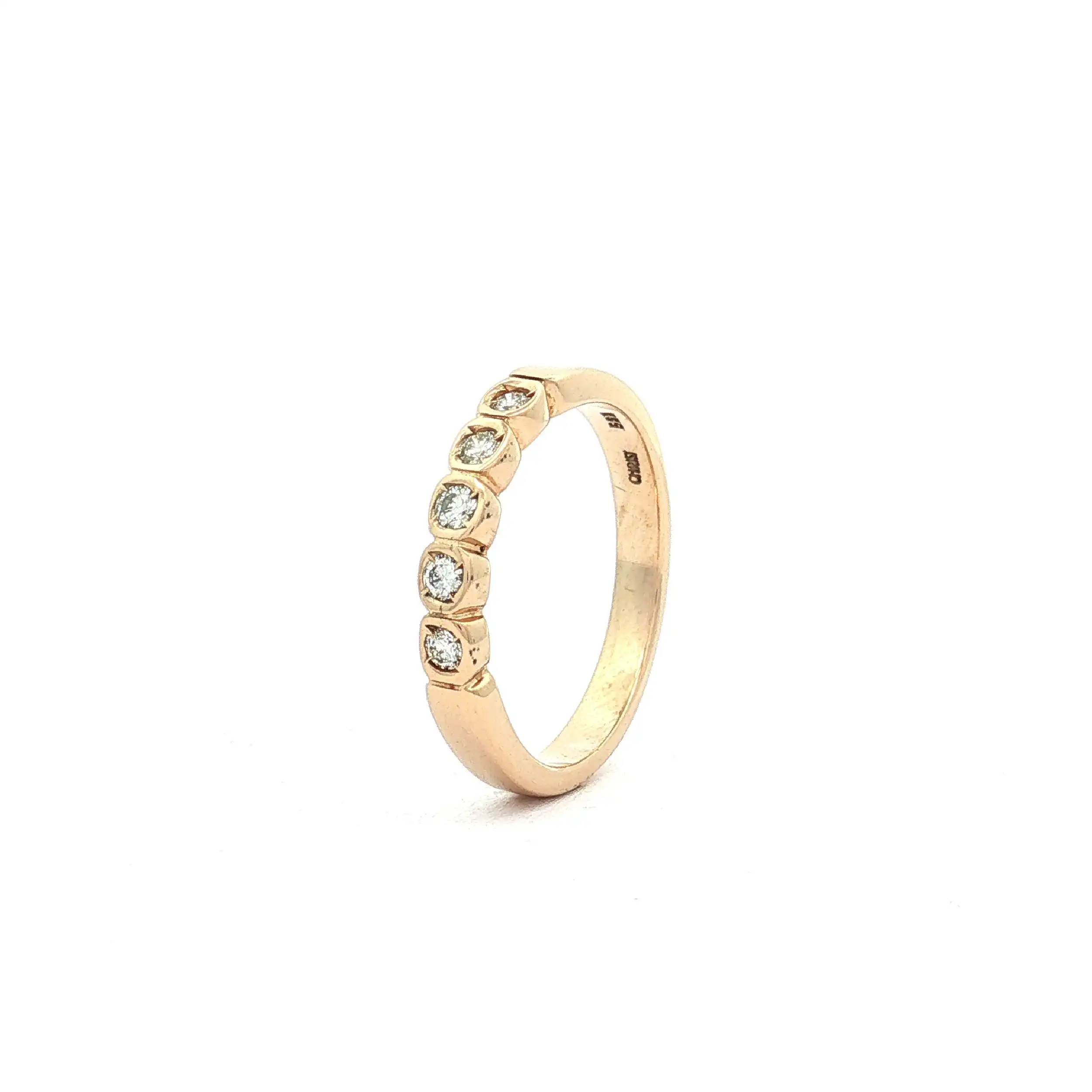 Ring Gelbgold Christ mit Brillanten Ring Gelbgold Christ mit Brillanten