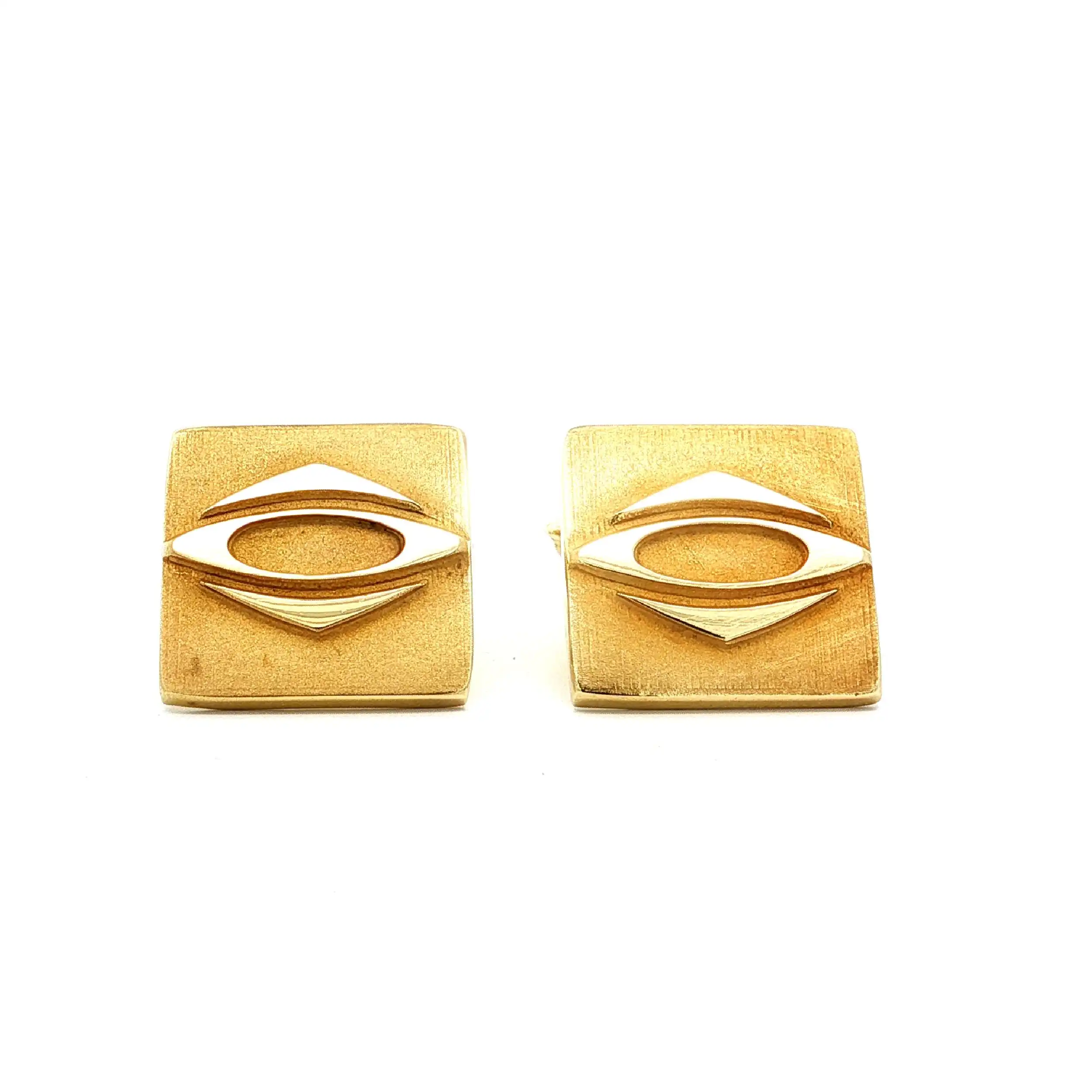 Manschettenknöpfe Gelbgold Manschettenknöpfe Gelbgold