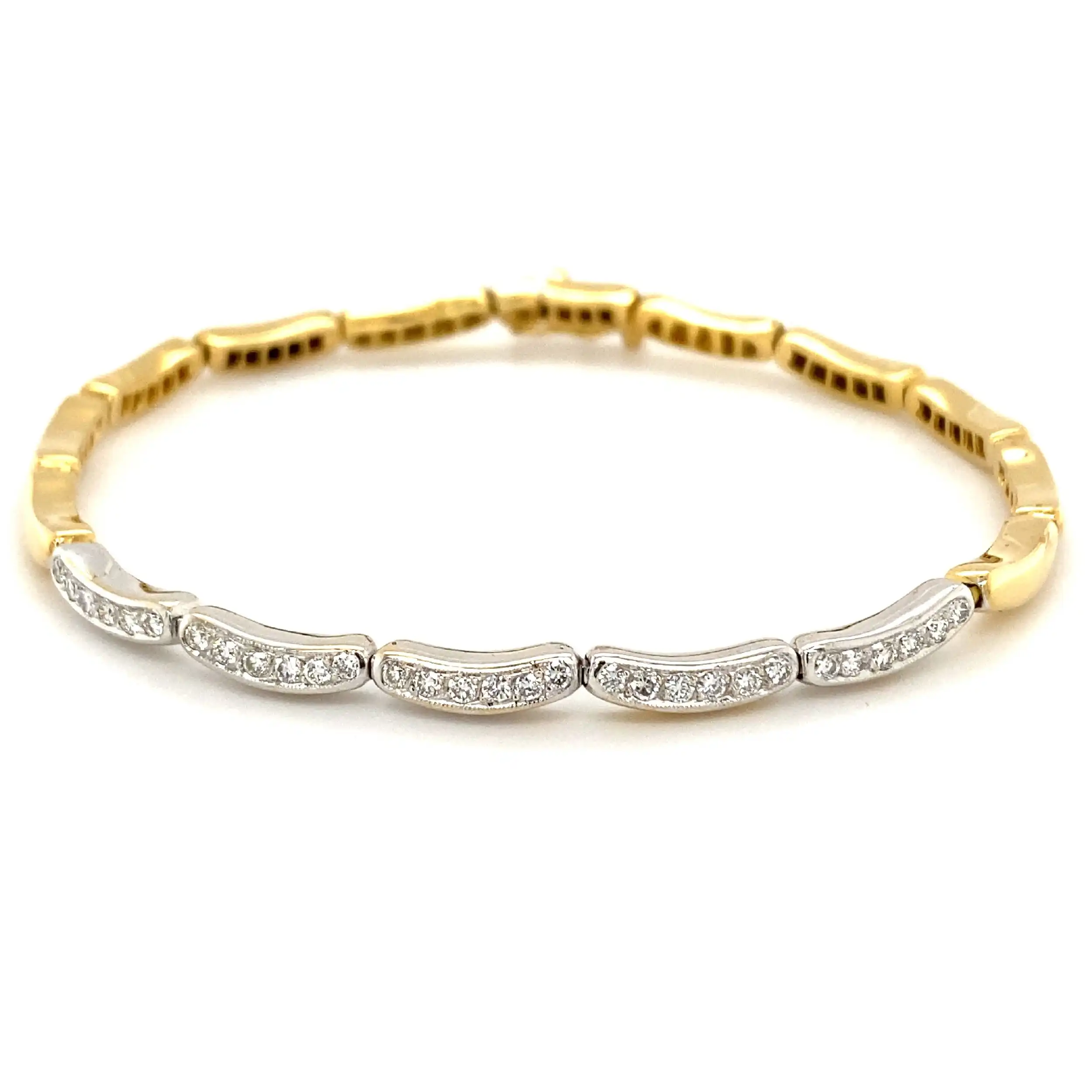 Armband Bicolor mit Brillanten