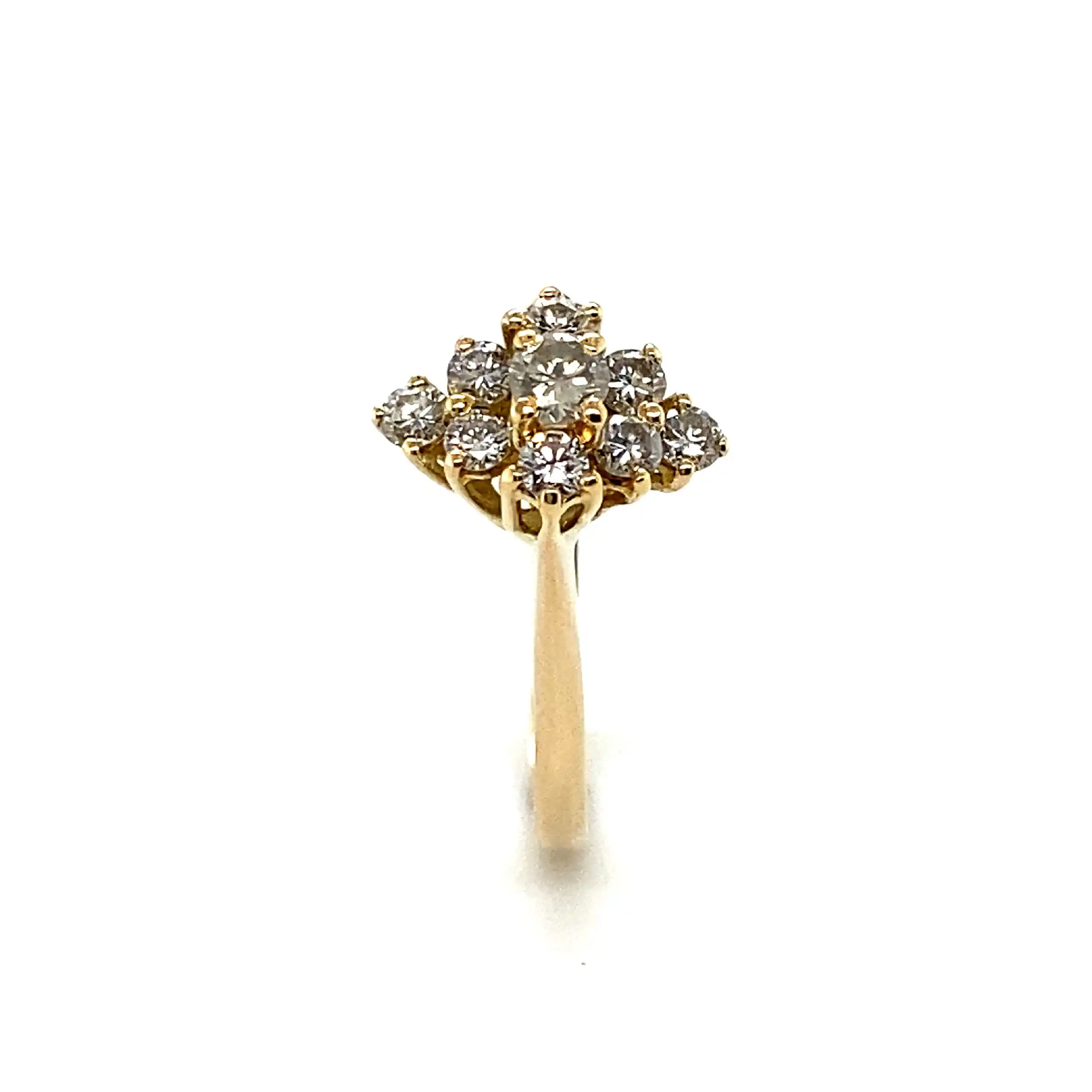 Ring Gelbgold mit Brillanten Ring Gelbgold mit Brillanten