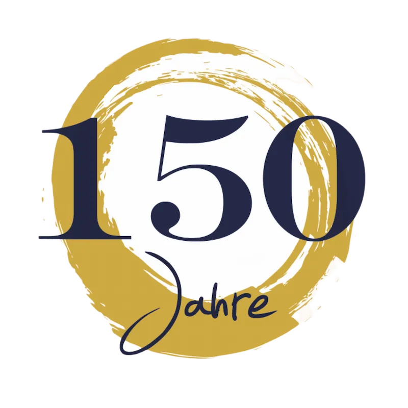 Logo 150 Jahre Pfandhäuser Schumachers
