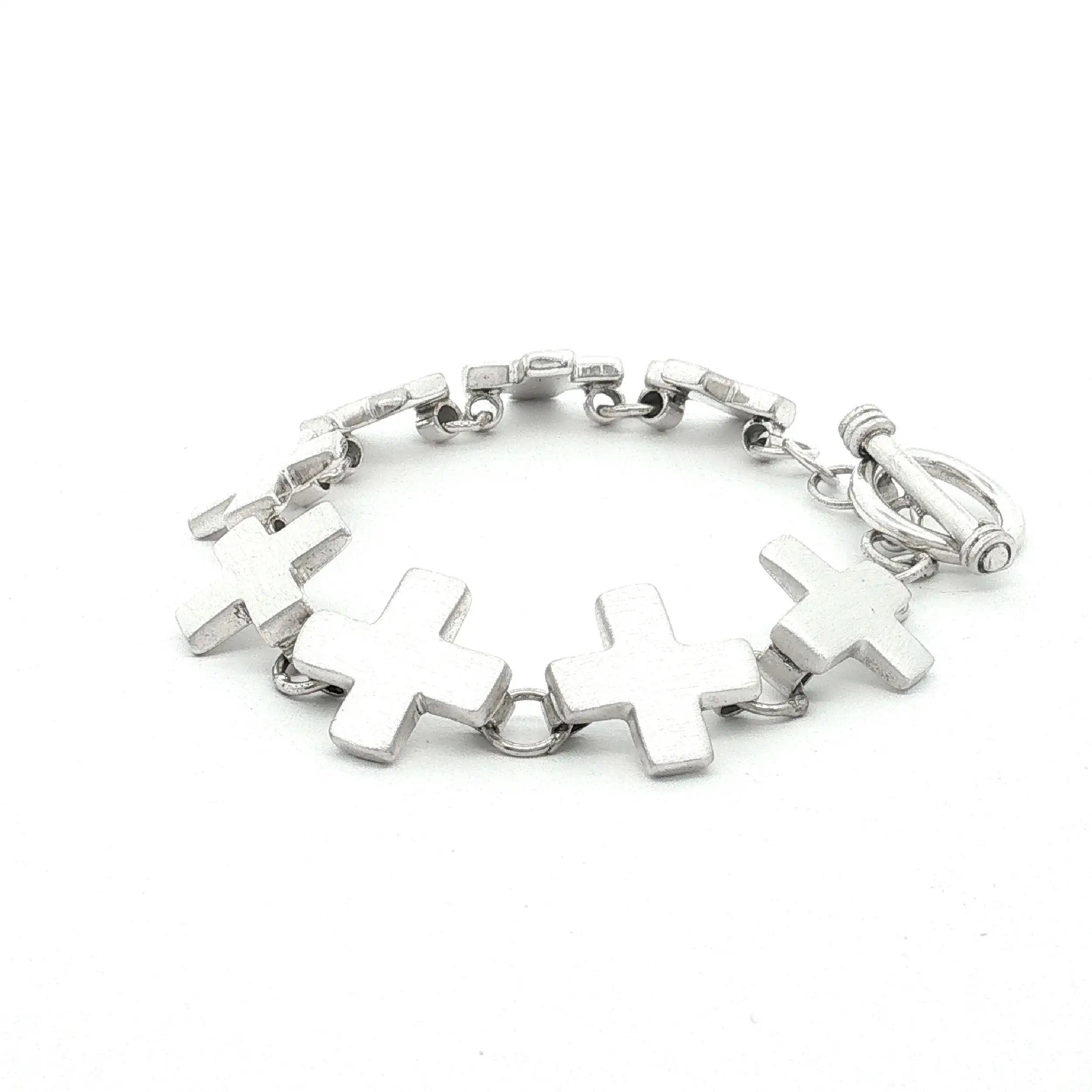 Armband Silber mit Kreuzen