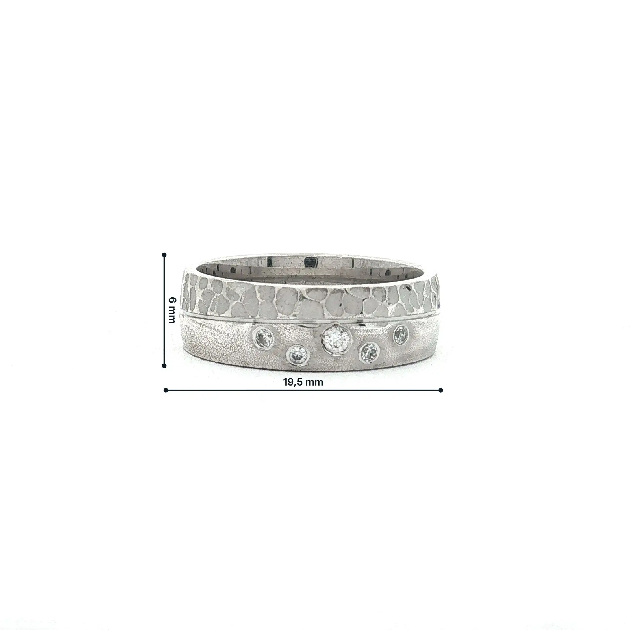 Ring Silber mit Zirkonia