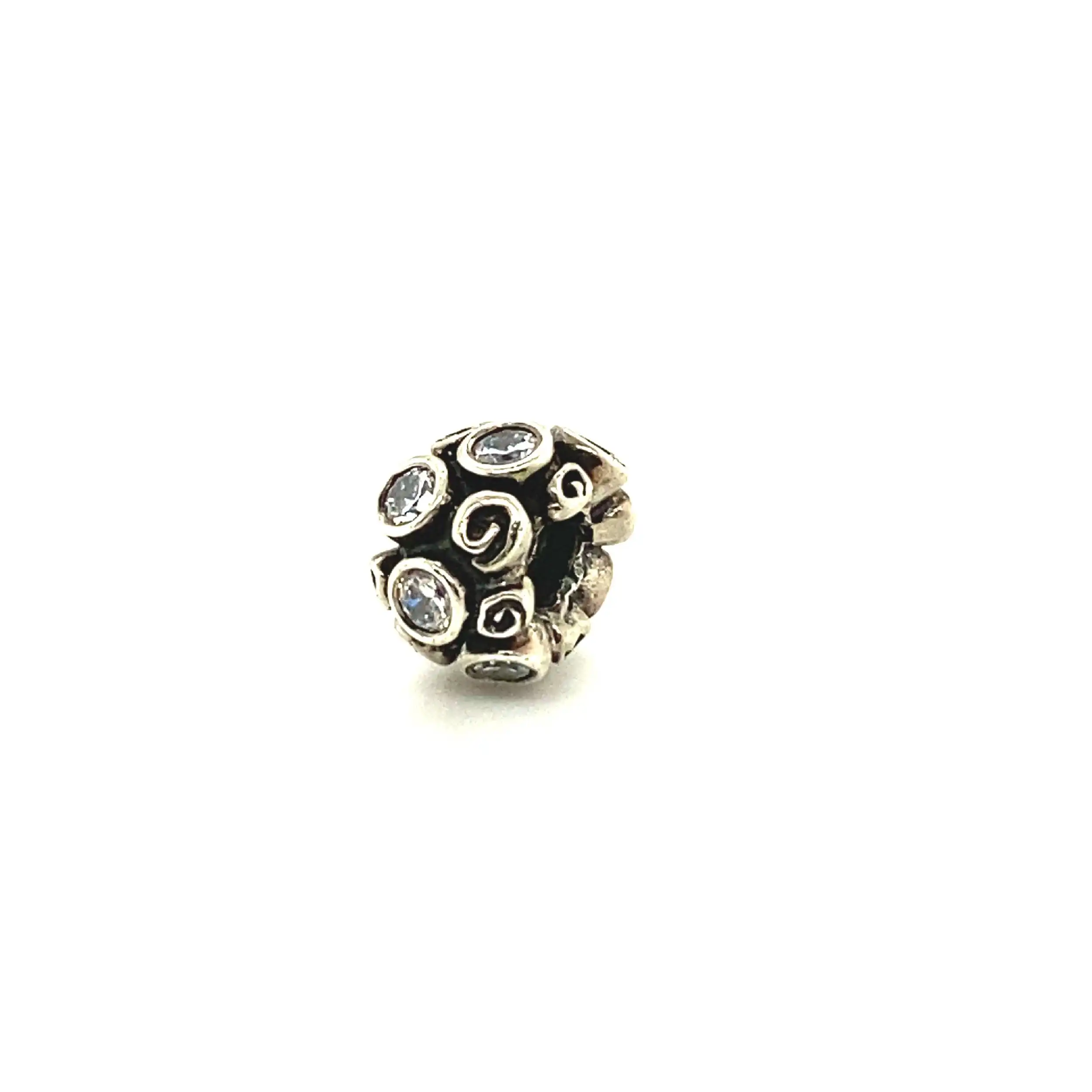 Silberanhänger Pandora - Charm Sternenwirbel mit klarer Zirkonia Silberanhänger Pandora - Charm Sternenwirbel mit klarer Zirkonia