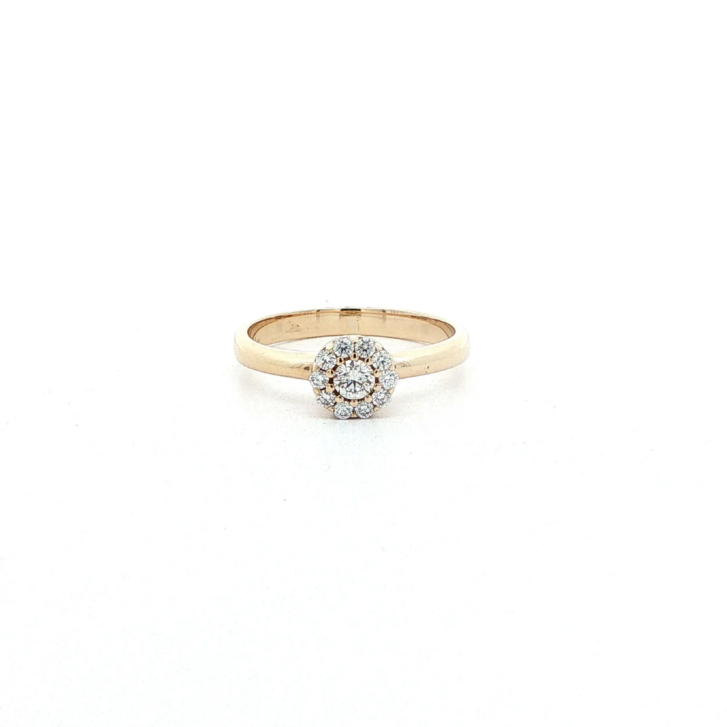 Ring Gelbgold mit Brillanten Ring Gelbgold mit Brillanten