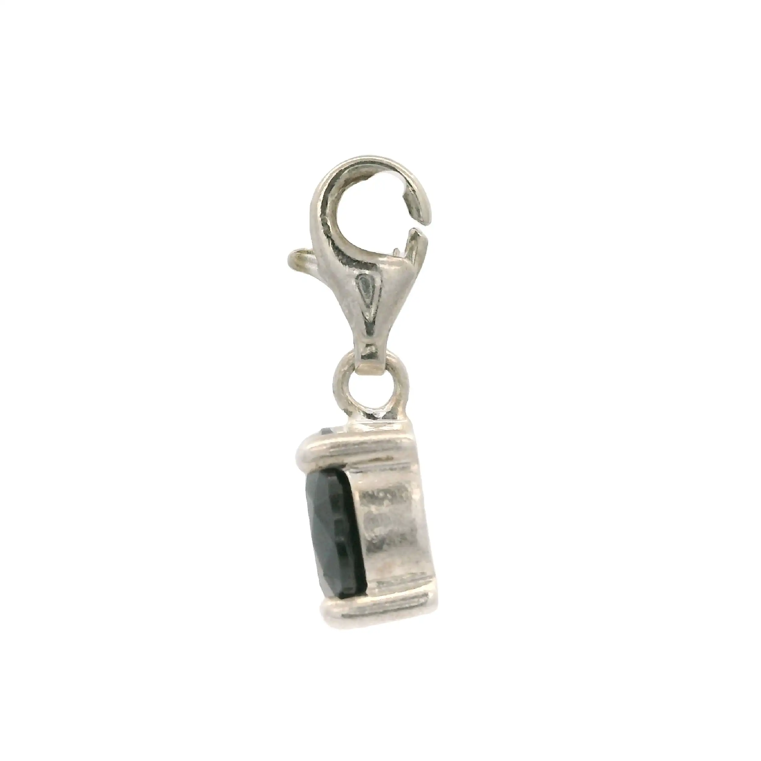 Thomas Sabo Charm mit schwarzem Stein