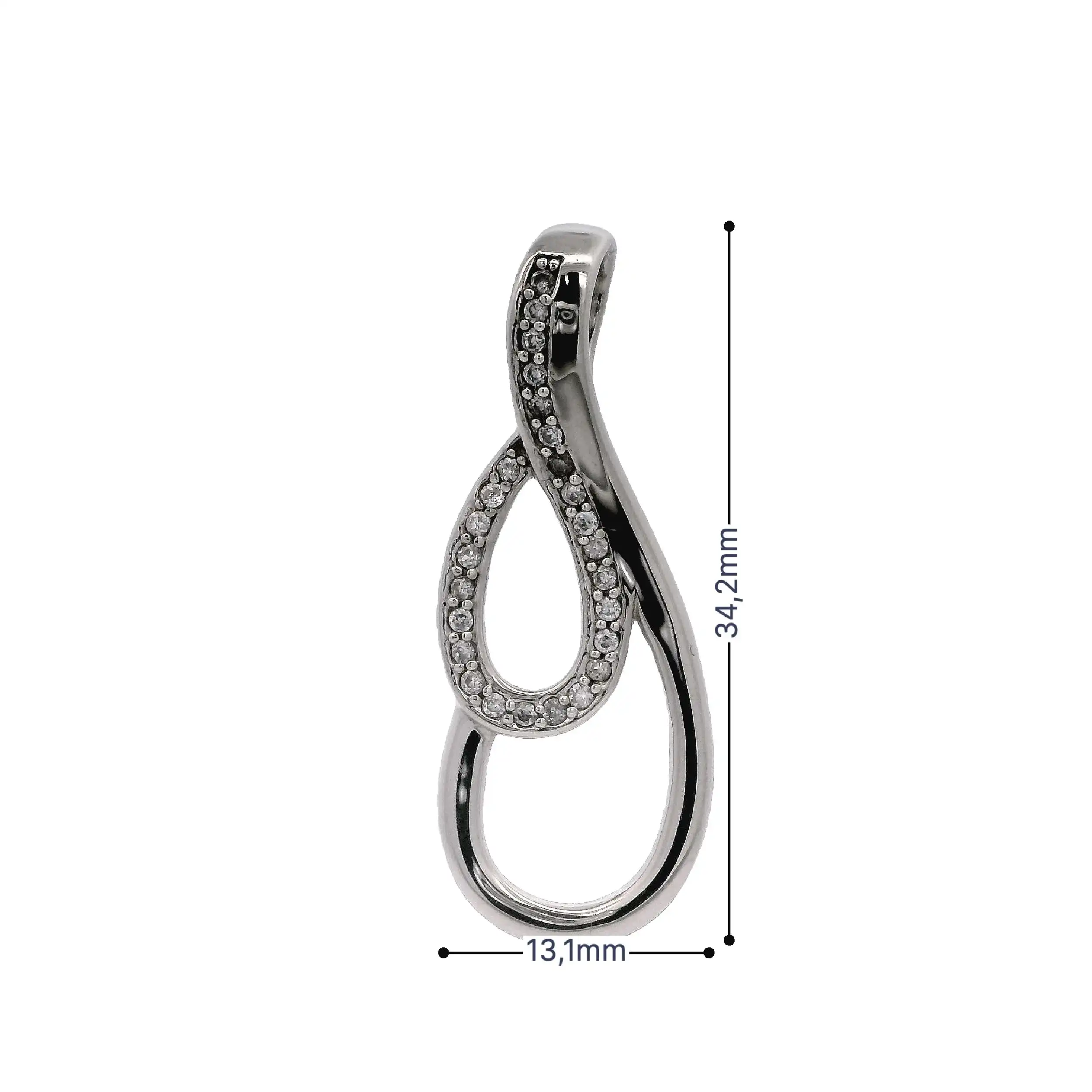 Anhänger Silber mit Zirkonia
