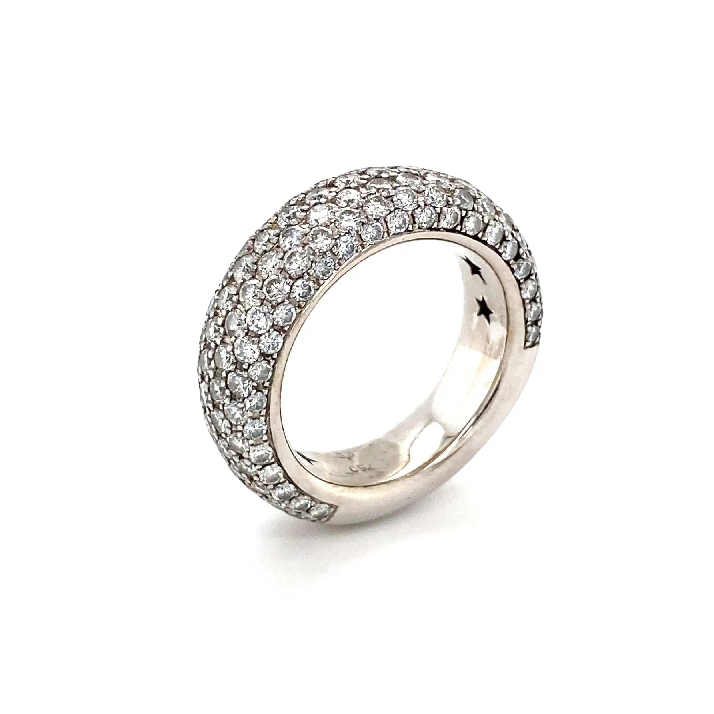 Ring Weißgold mit Brillanten