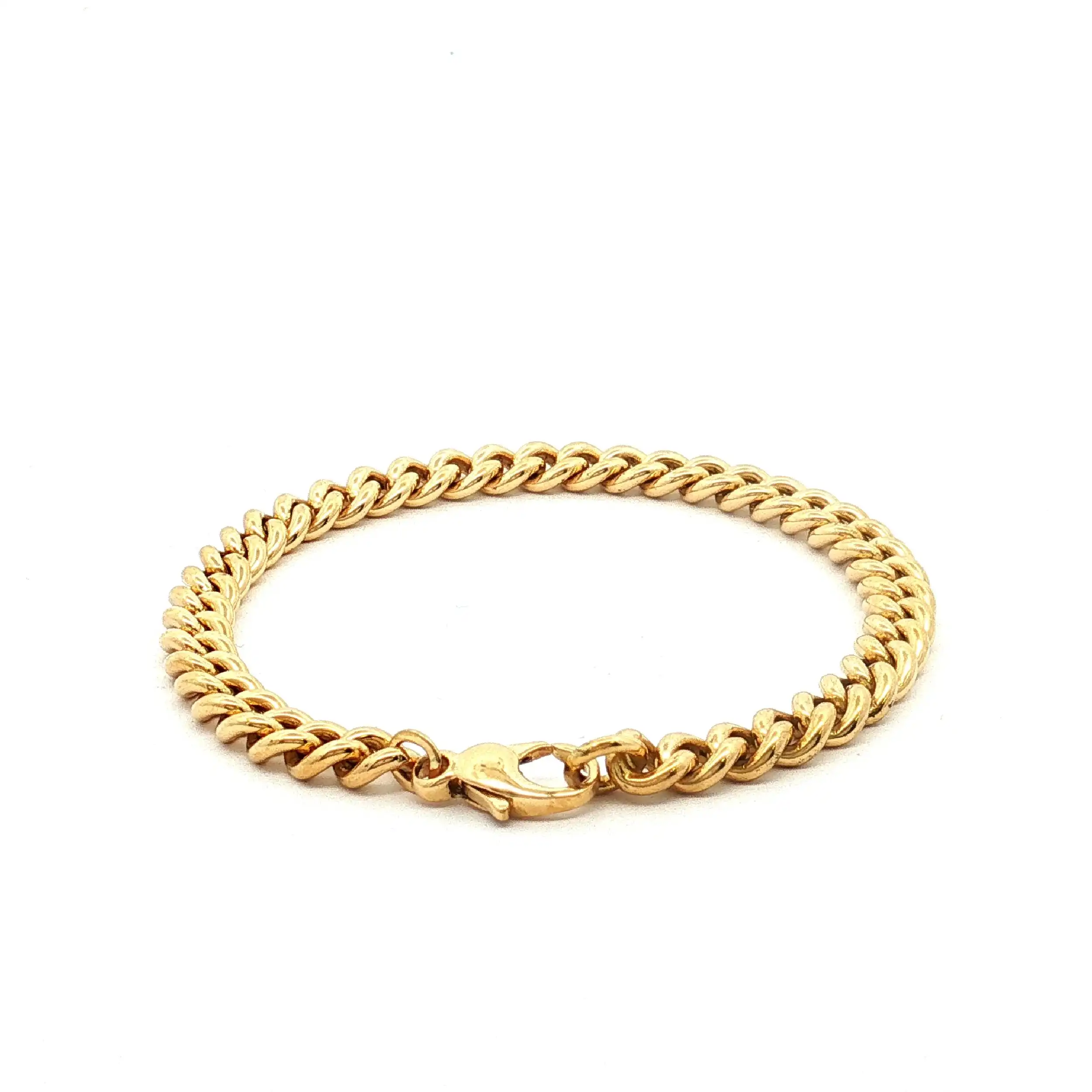 Panzerarmband Gelbgold