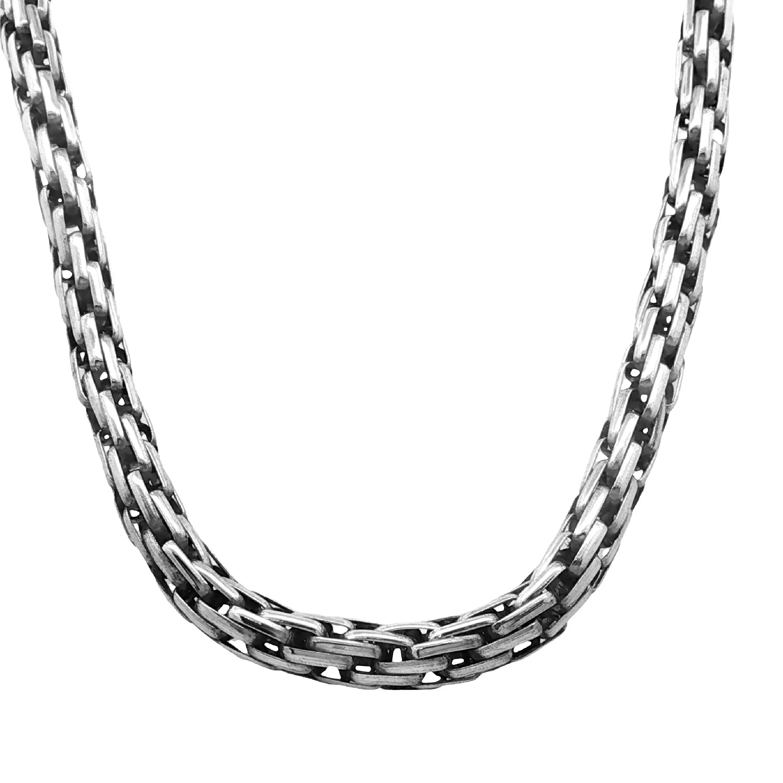 Kette Silber mit grünem Stein Kette Silber mit grünem Stein