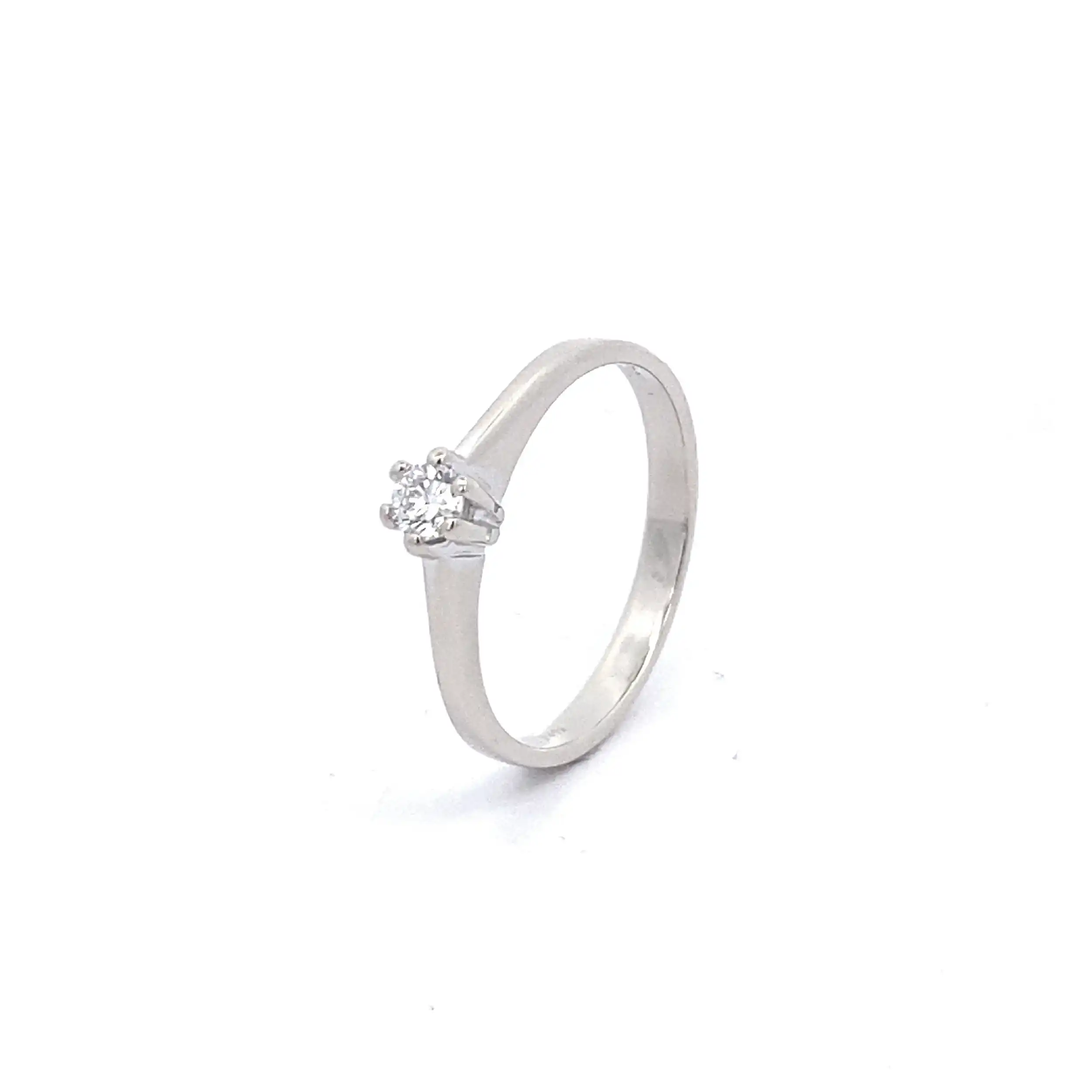 Ring Weißgold mit Brillant