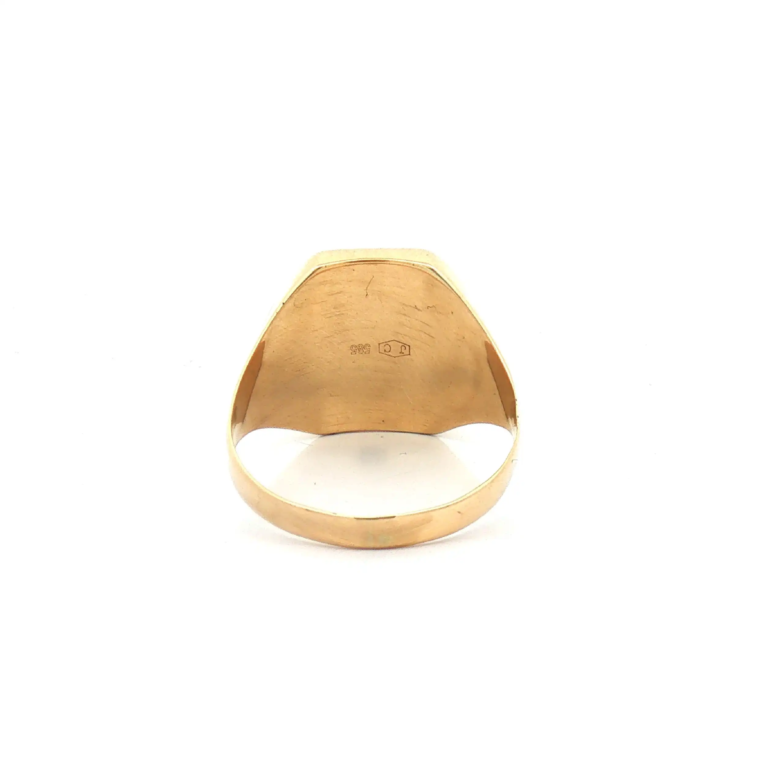 Ring Gelbgold mit Onyx