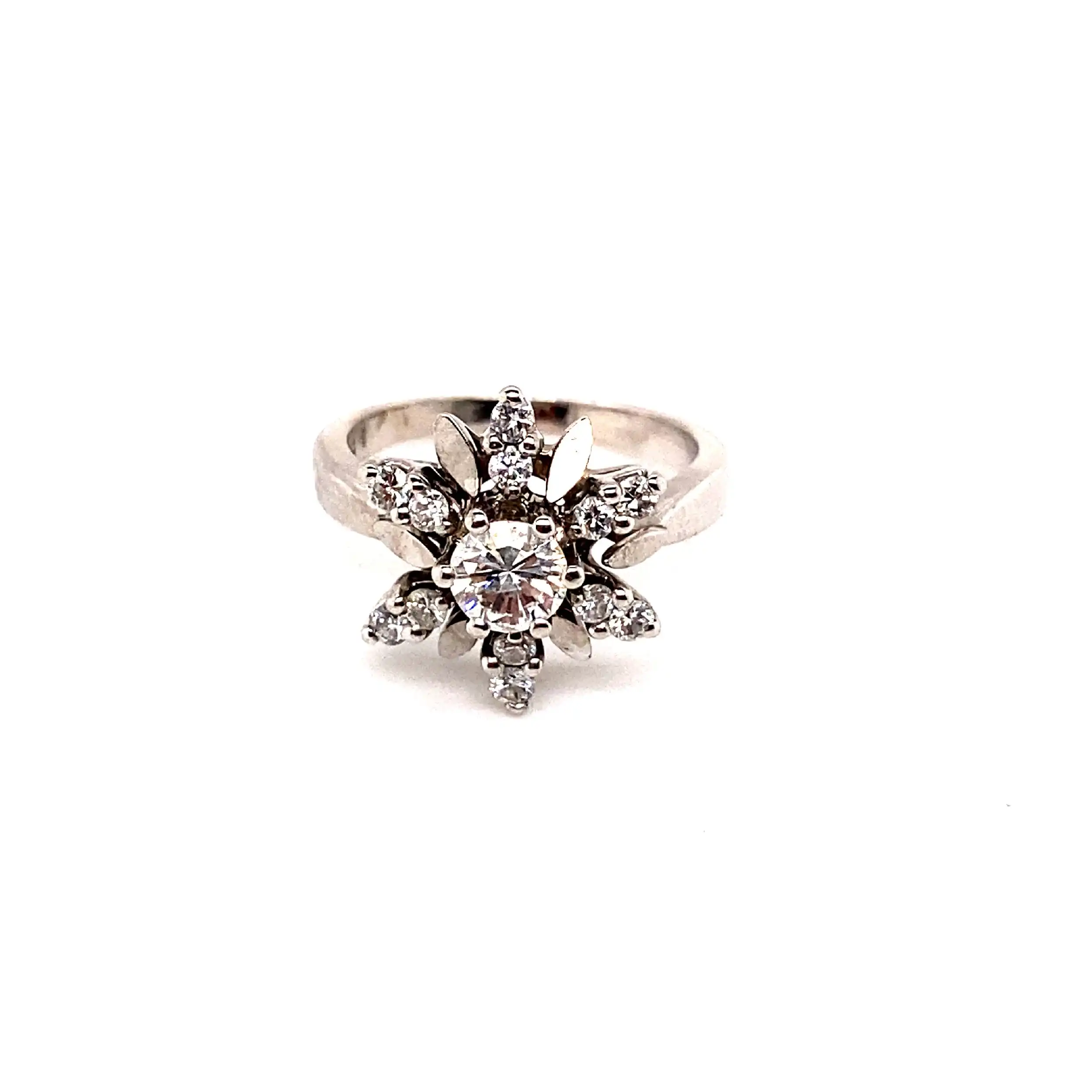 Ring Weißgold mit Brillanten