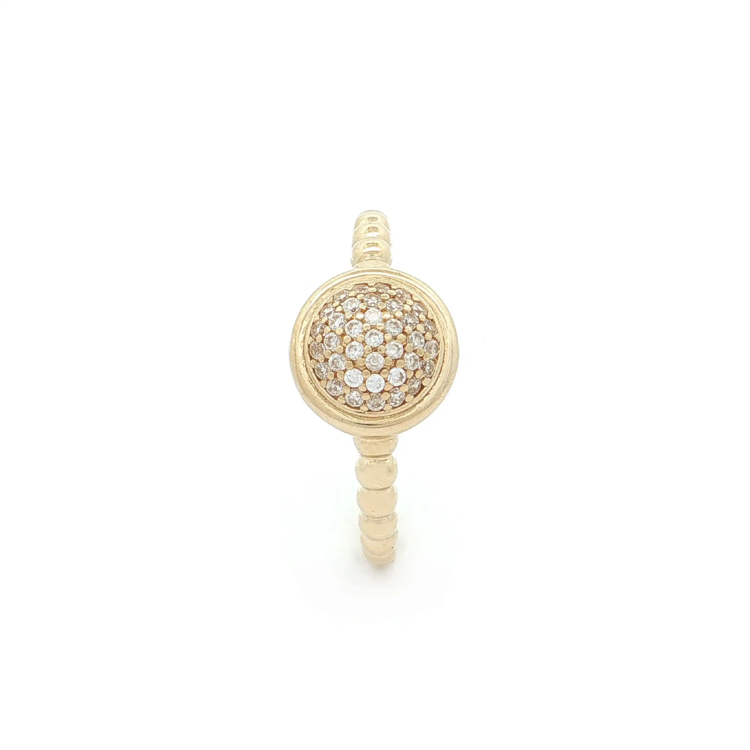 Ring Gelbgold mit Zirkonia Ring Gelbgold mit Zirkonia