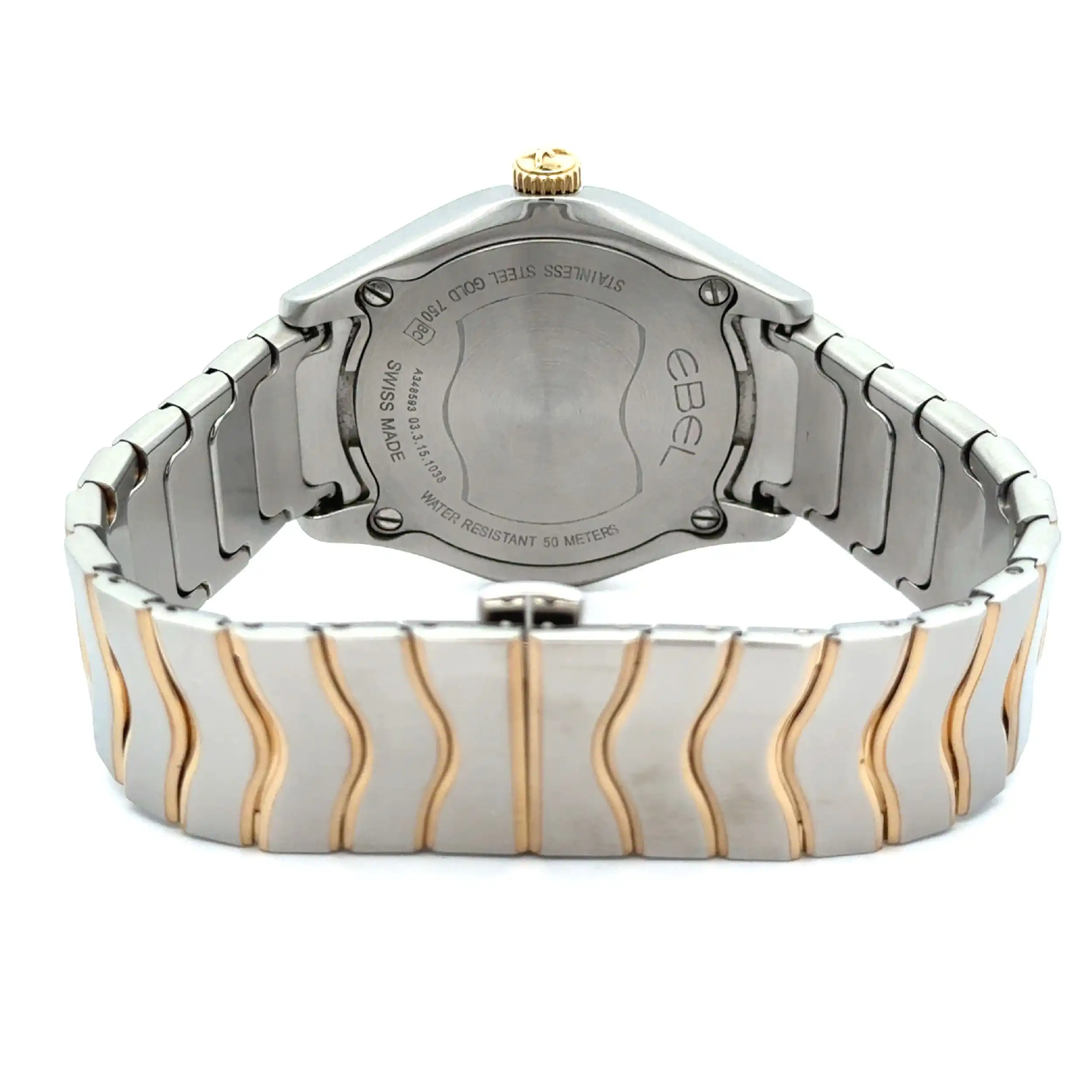 Herrenuhr Ebel Wave Gent Quarz 40mm
