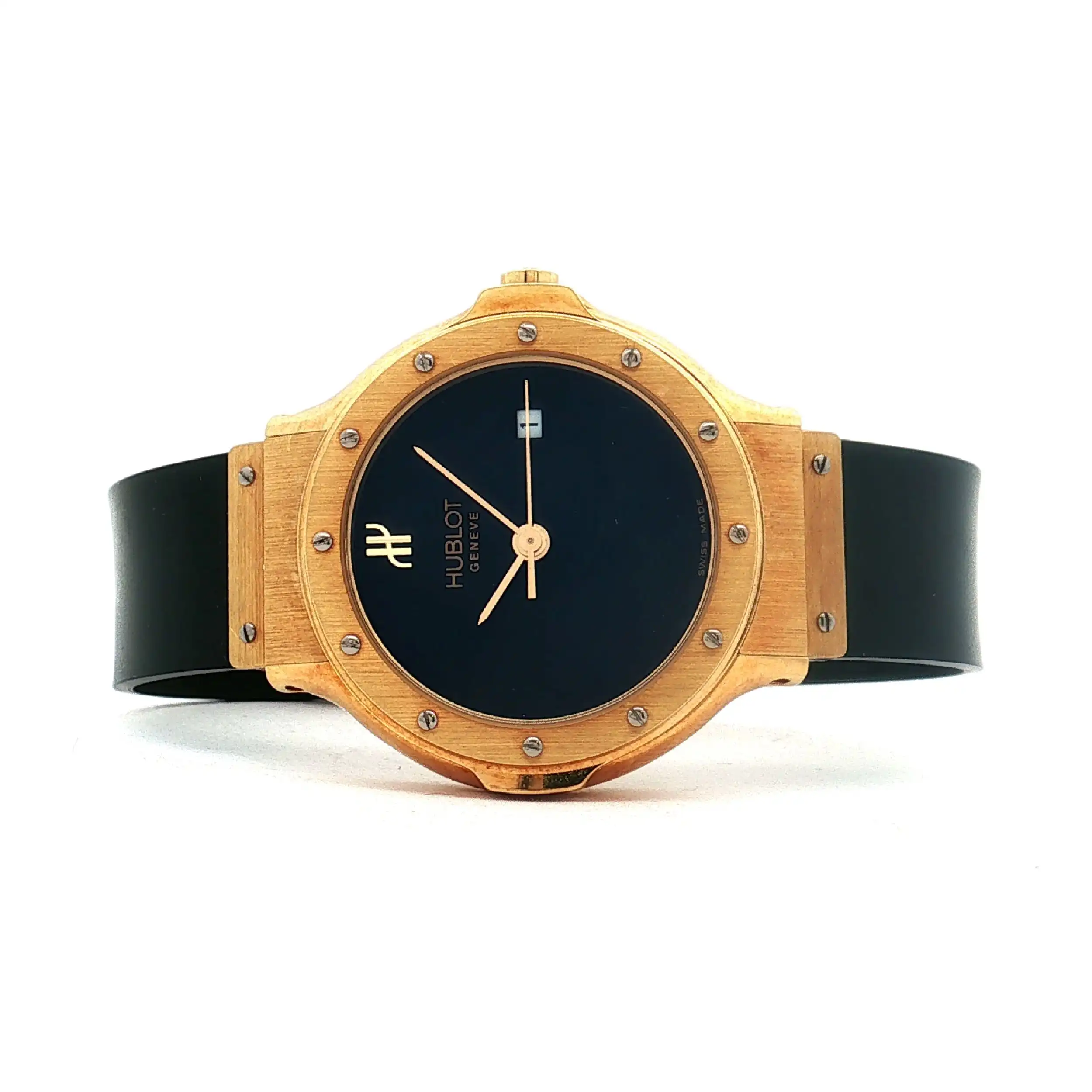 Damenuhr Hublot Geneve Classic 1394.3 Quarz sehr kurzes Band