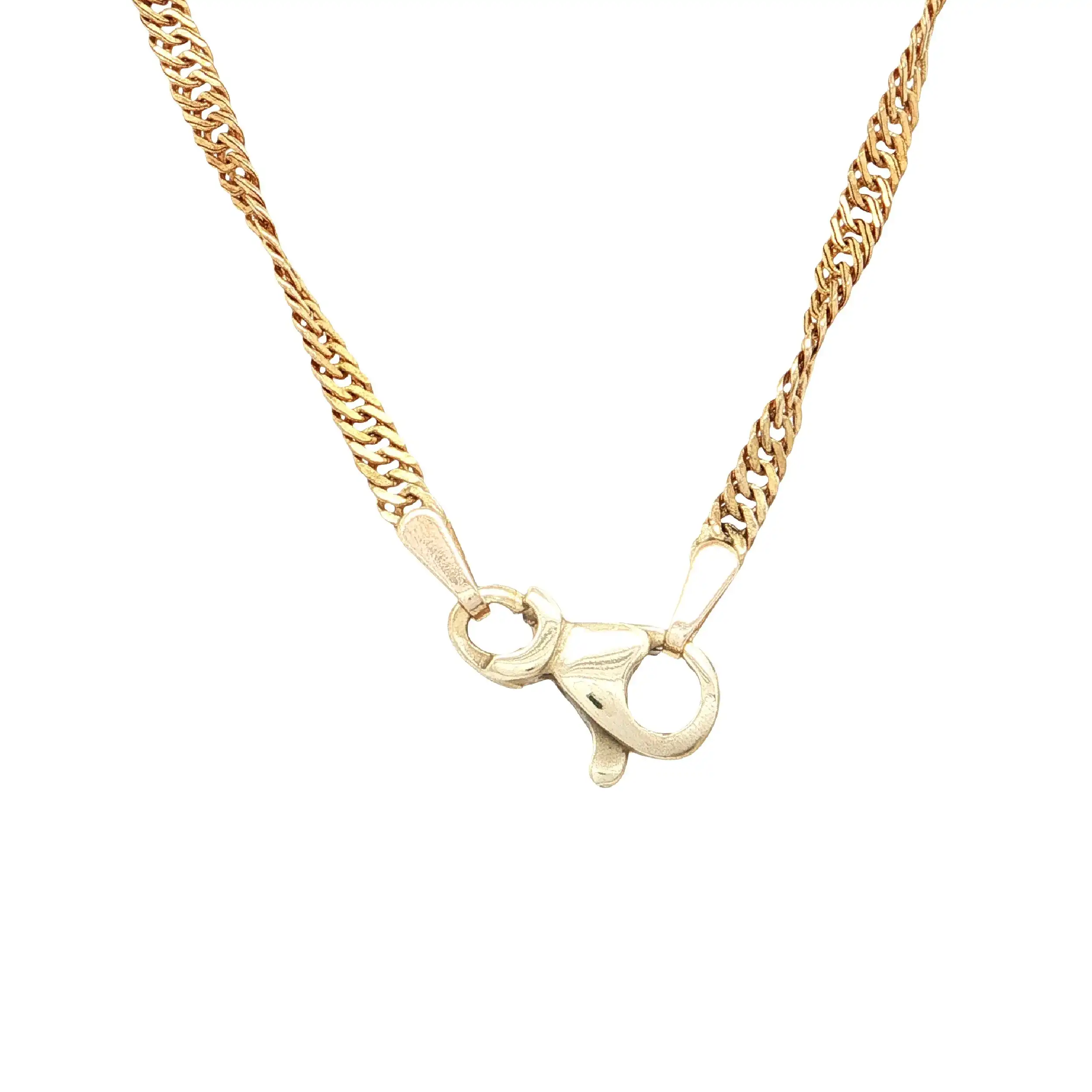 Singapurkette Gelbgold Singapurkette Gelbgold