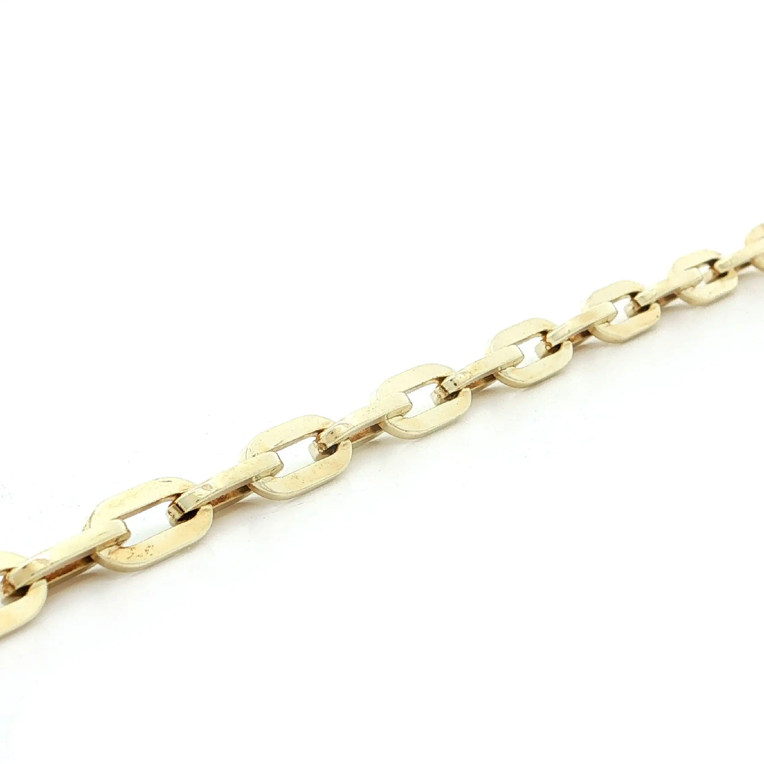 Paperclip Armband Gelbgold