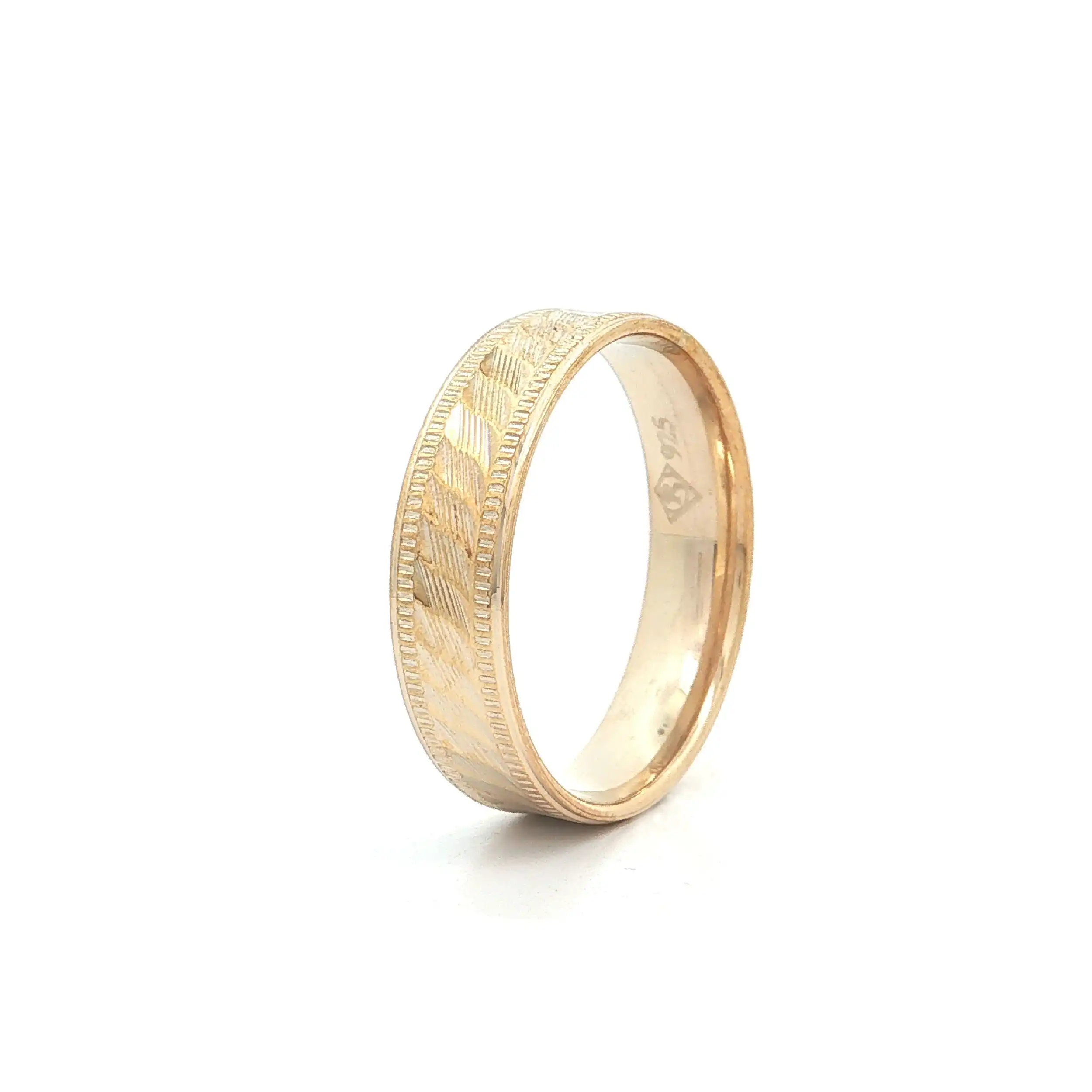 Ring Silber vergoldet