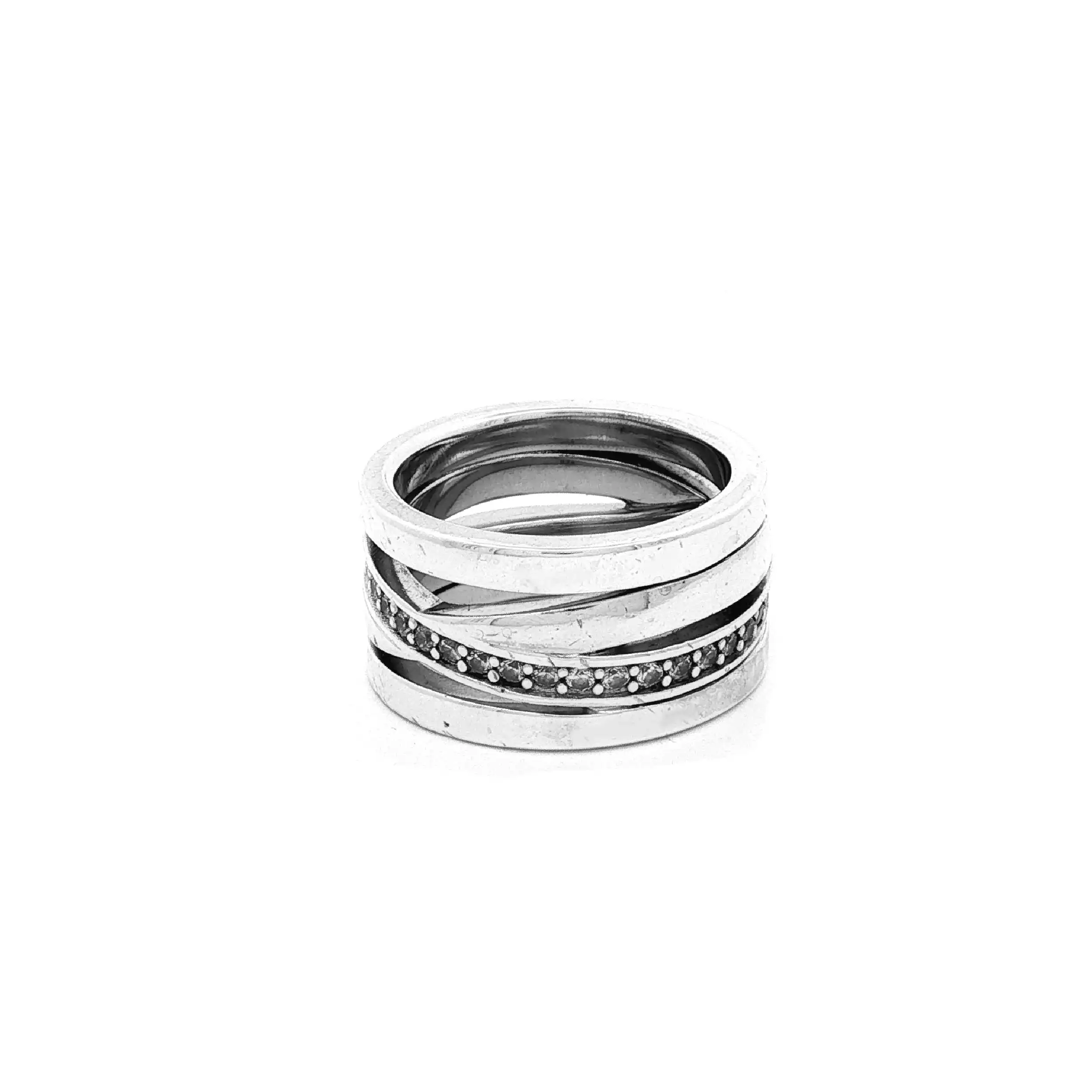 Ring Silber mit Zirkonia von Jette Ring Silber mit Zirkonia von Jette