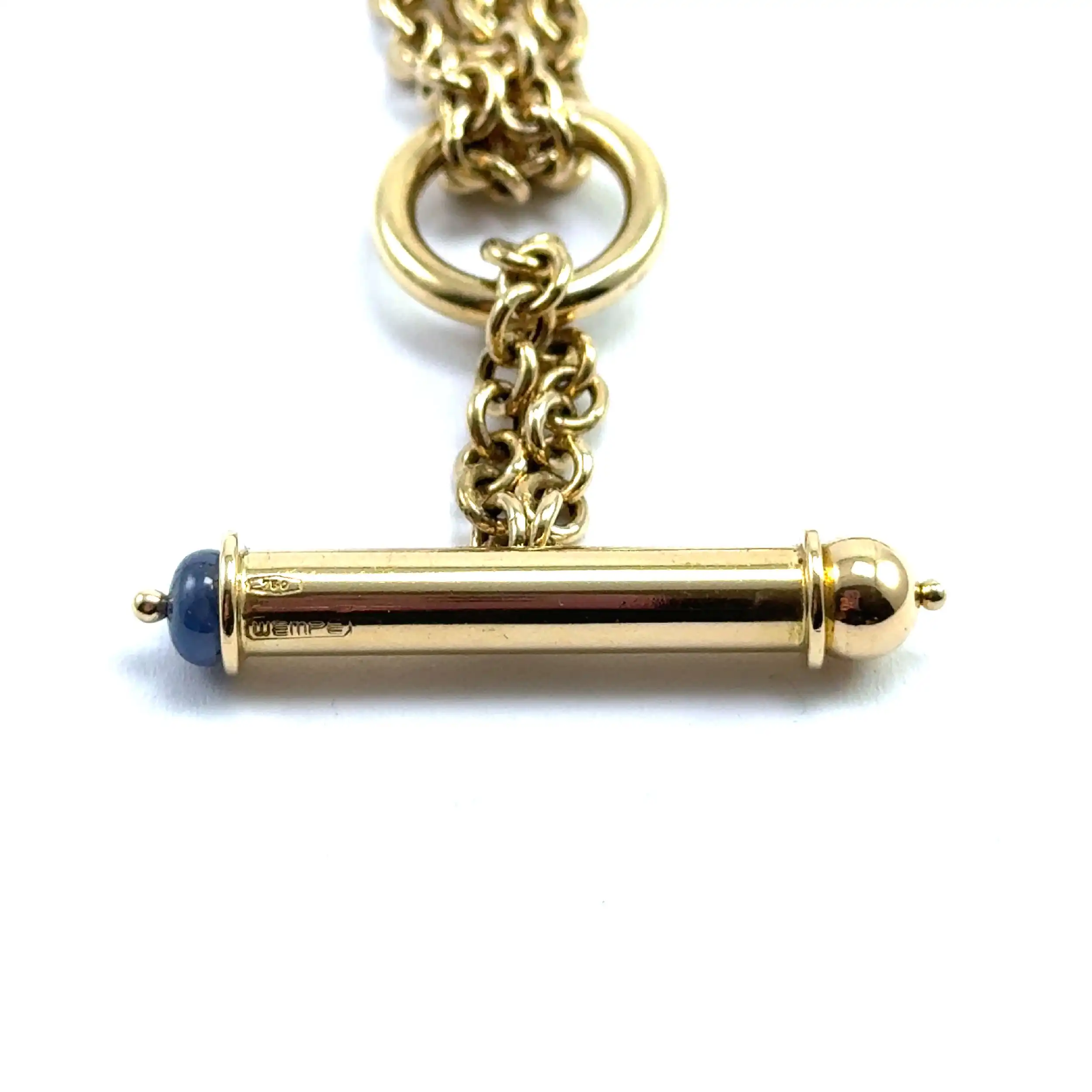 Collier Gelbgold "Wempe" mit Stern hohl