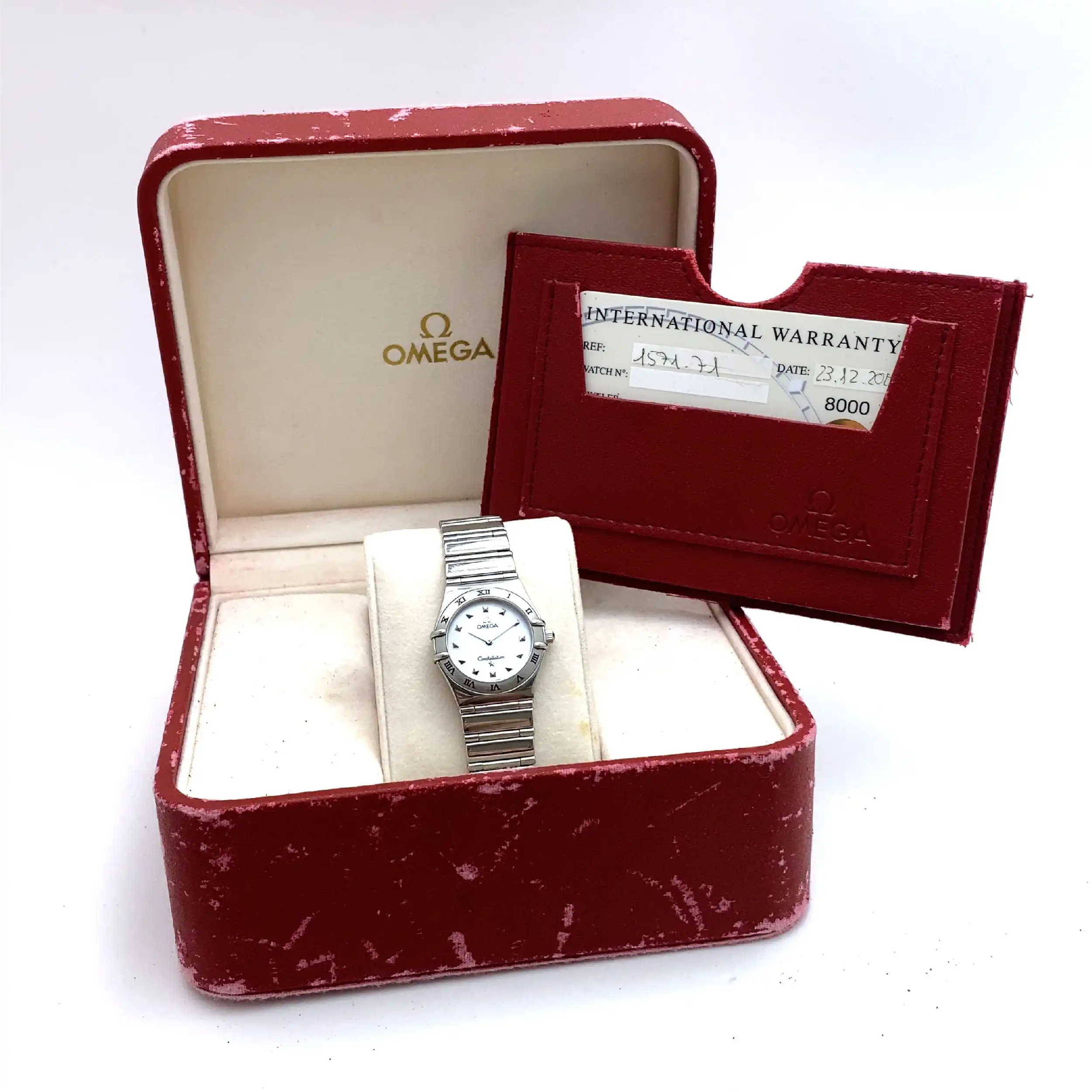 Damenuhr Omega Constellation Mini Quarz