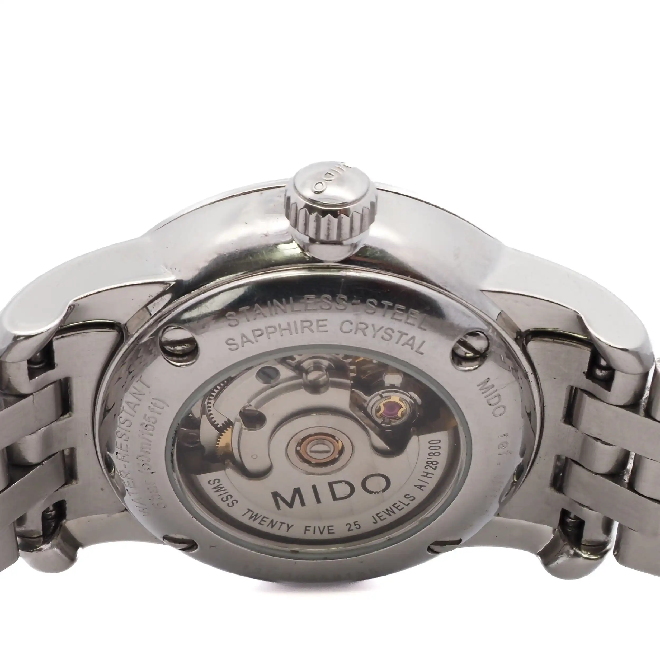 Damenuhr Mido Baroncelli  Automatic Stahl Ref.M7600 B