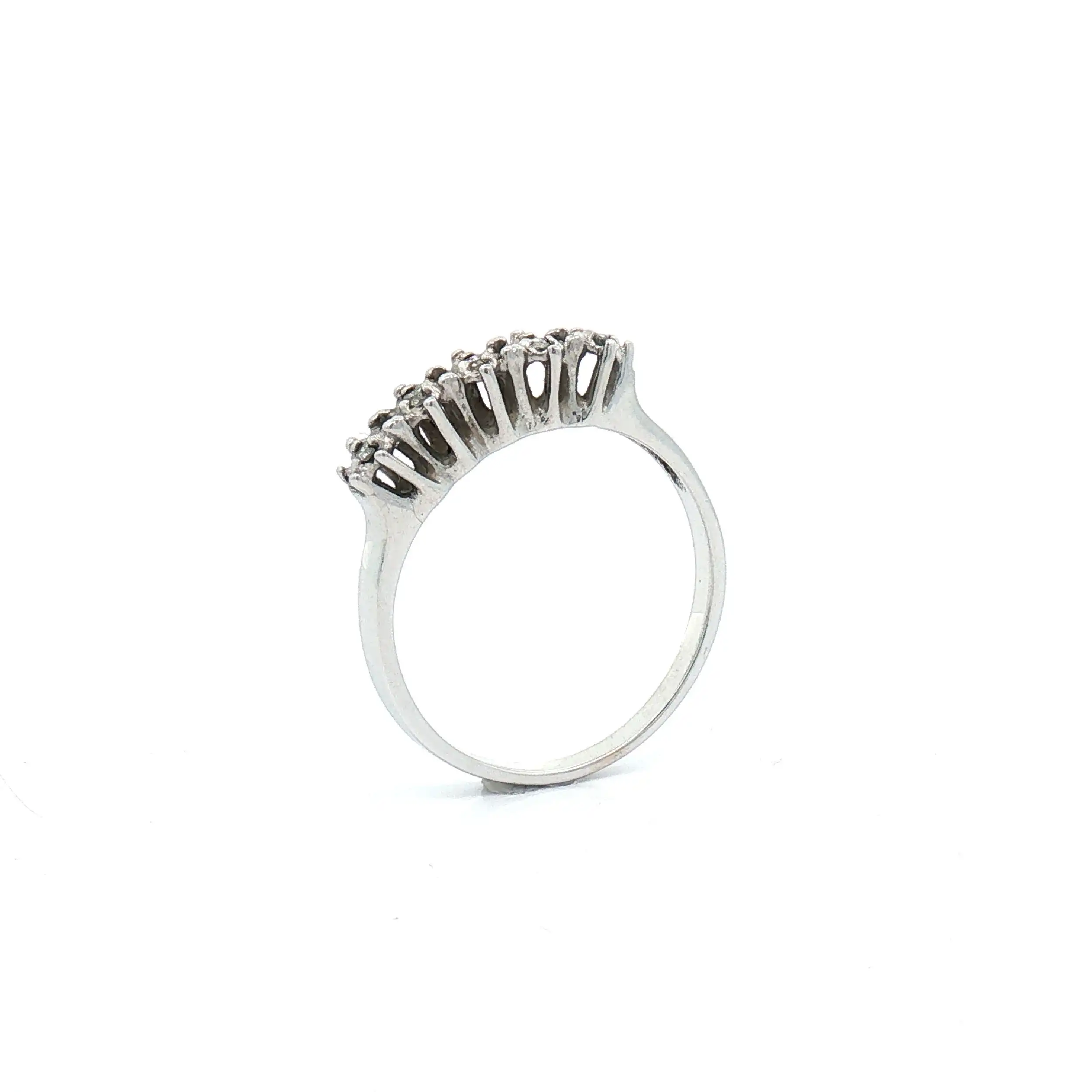 Ring Weißgold mit Brillanten Ring Weißgold mit Brillanten