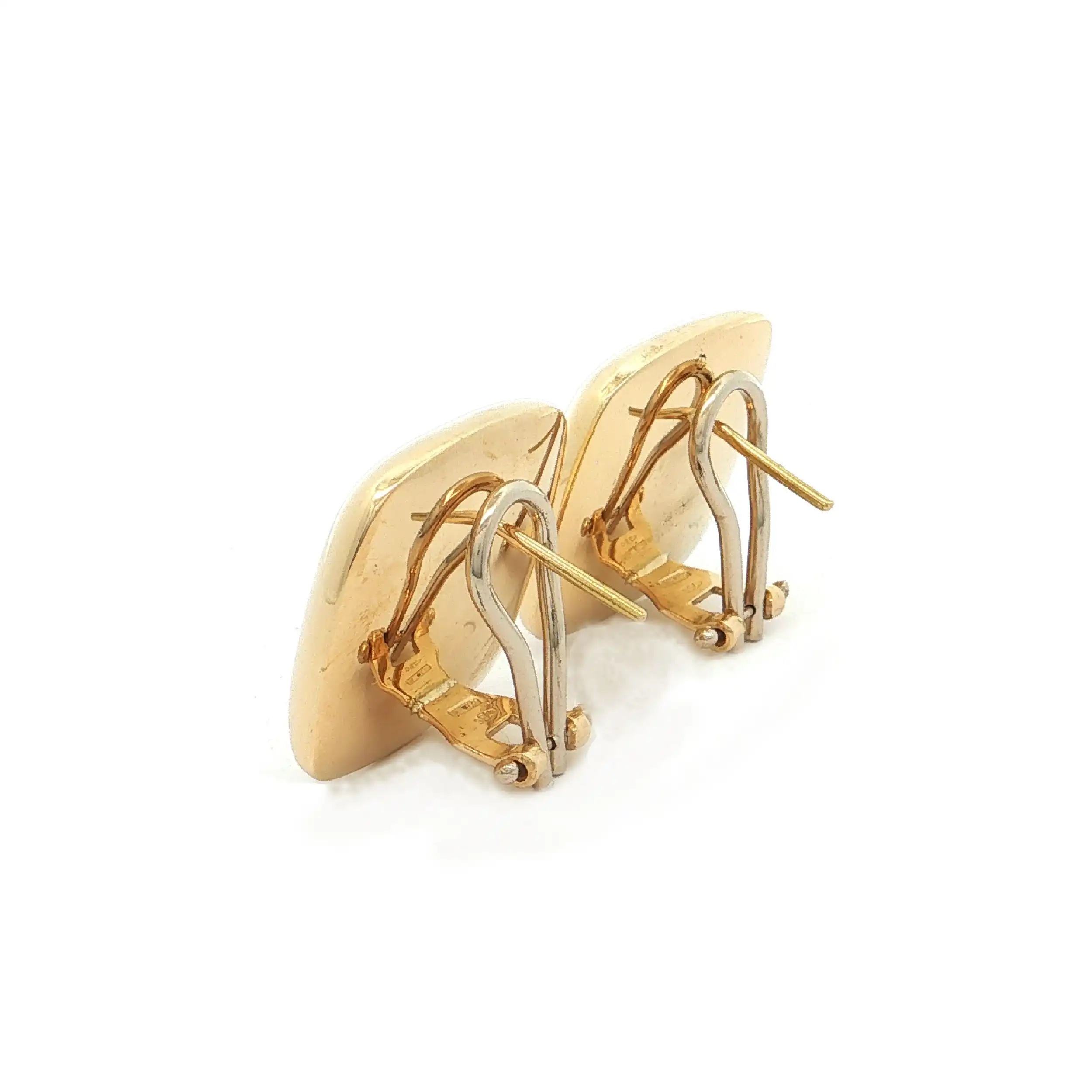 Ohrclips Gelbgold