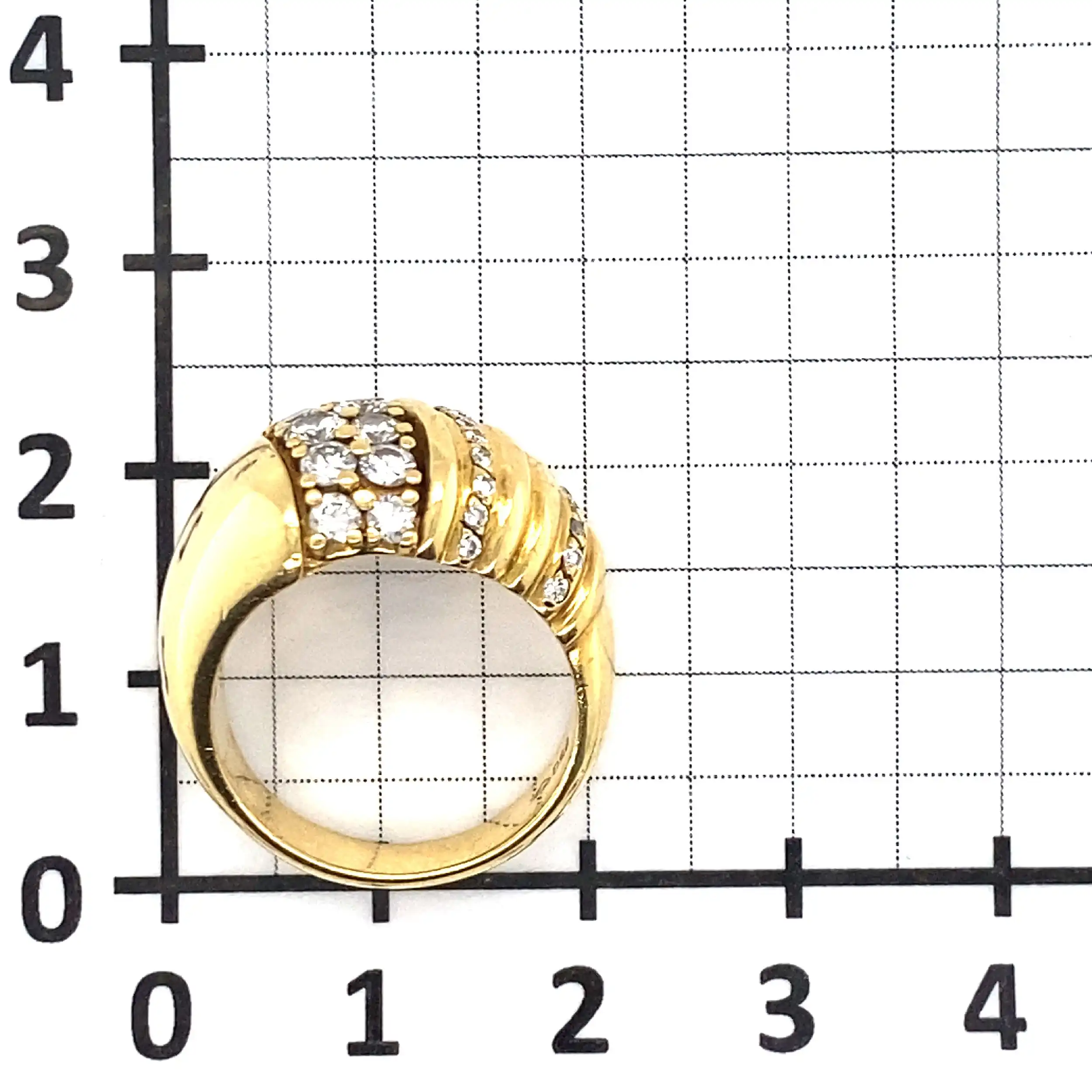 Ring Gelbgold mit Brillanten Ring Gelbgold mit Brillanten
