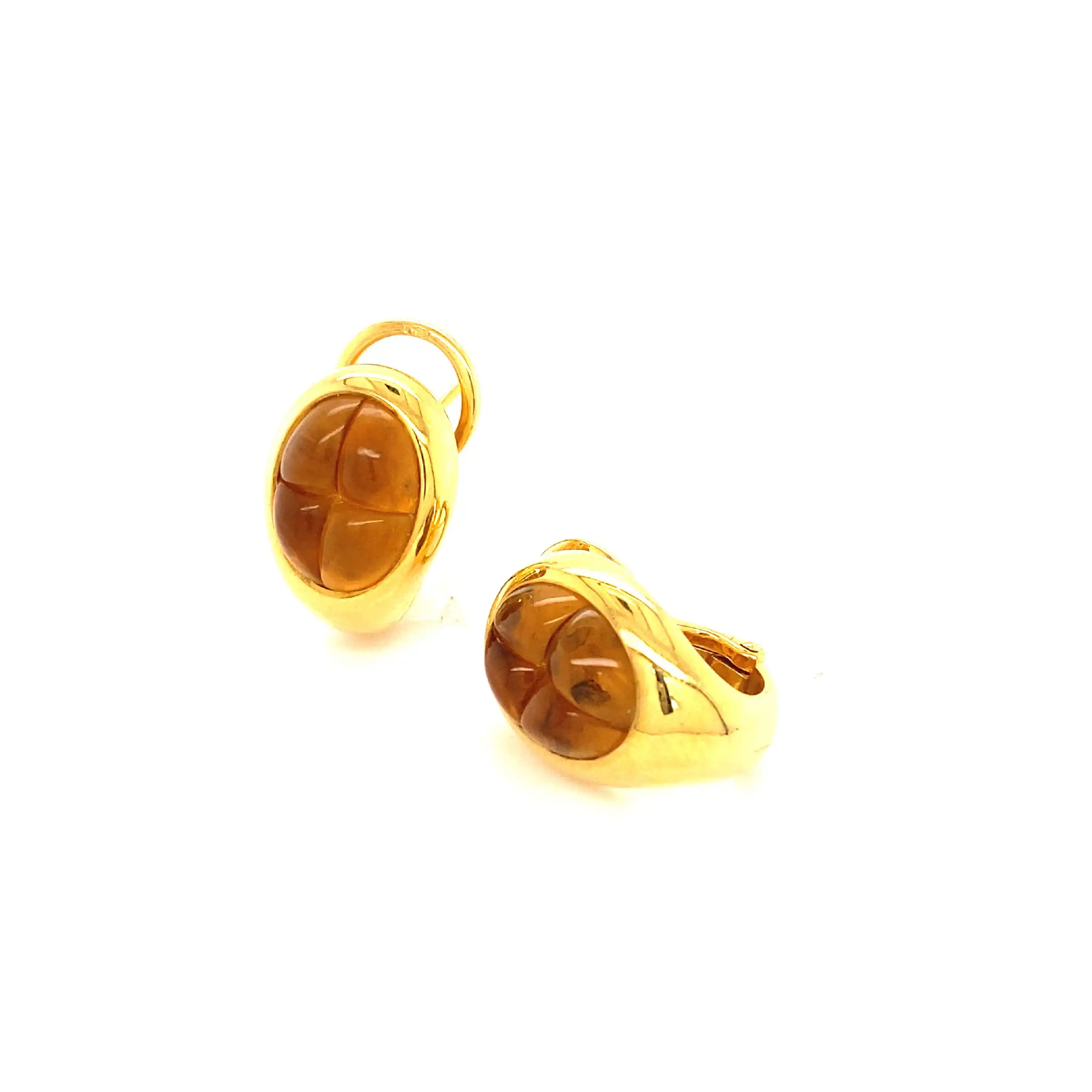 Paar Ohrstecker Pomellato mit Citrin Paar Ohrstecker Pomellato mit Citrin