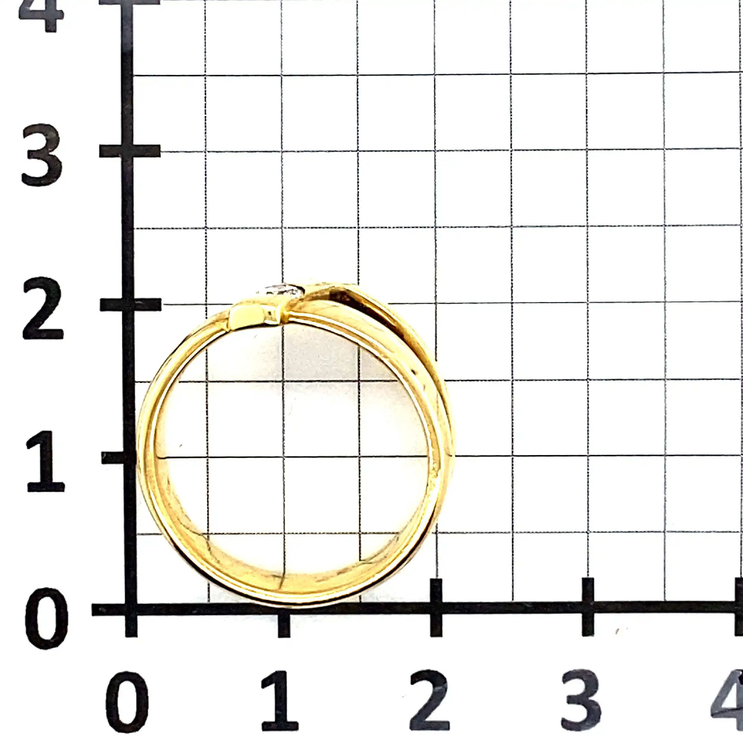 Ring Gelbgold mit Brillant Ring Gelbgold mit Brillant