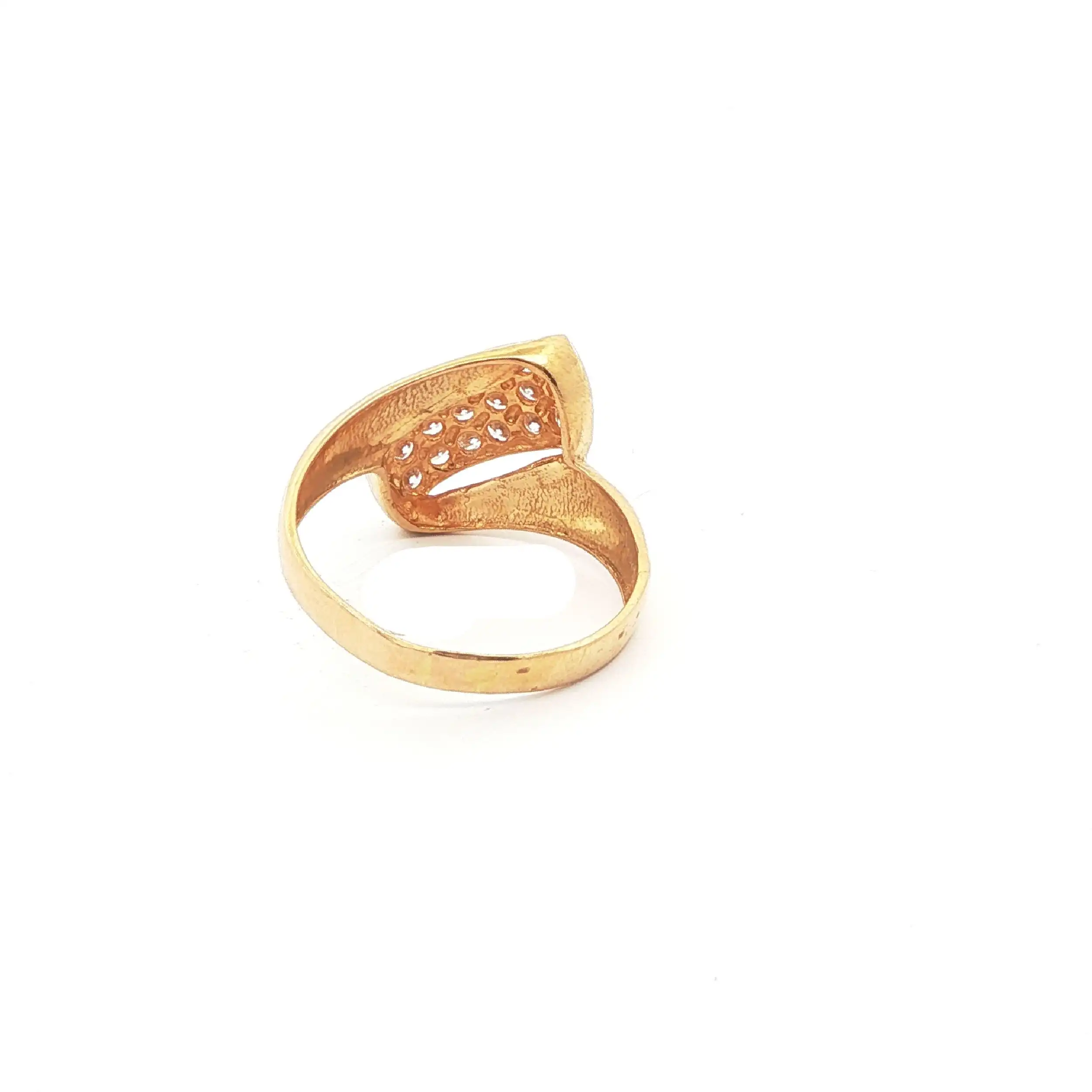 Ring Gelbgold mit Zirkonia
