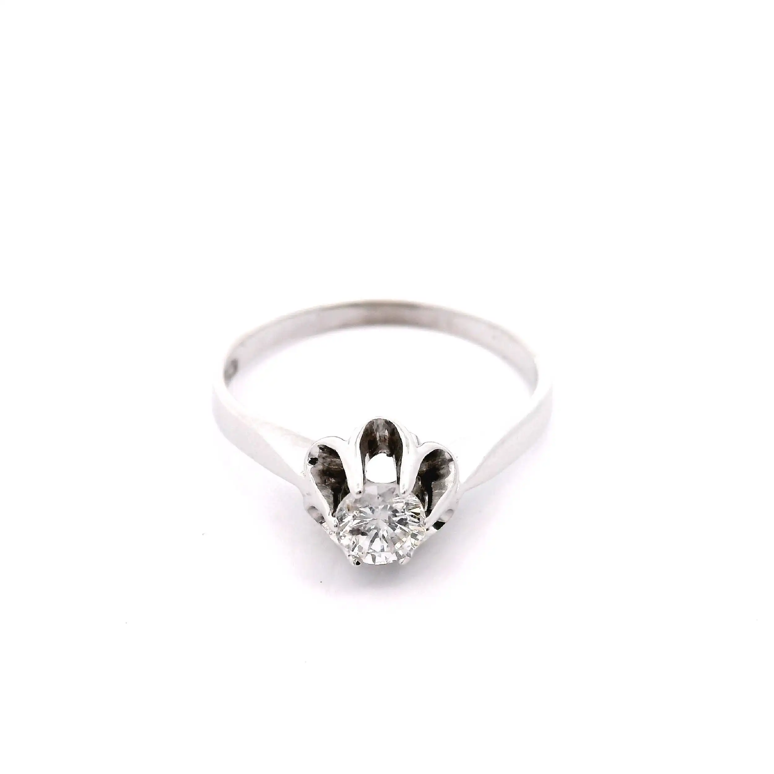 Ring Weißgold mit Brillant