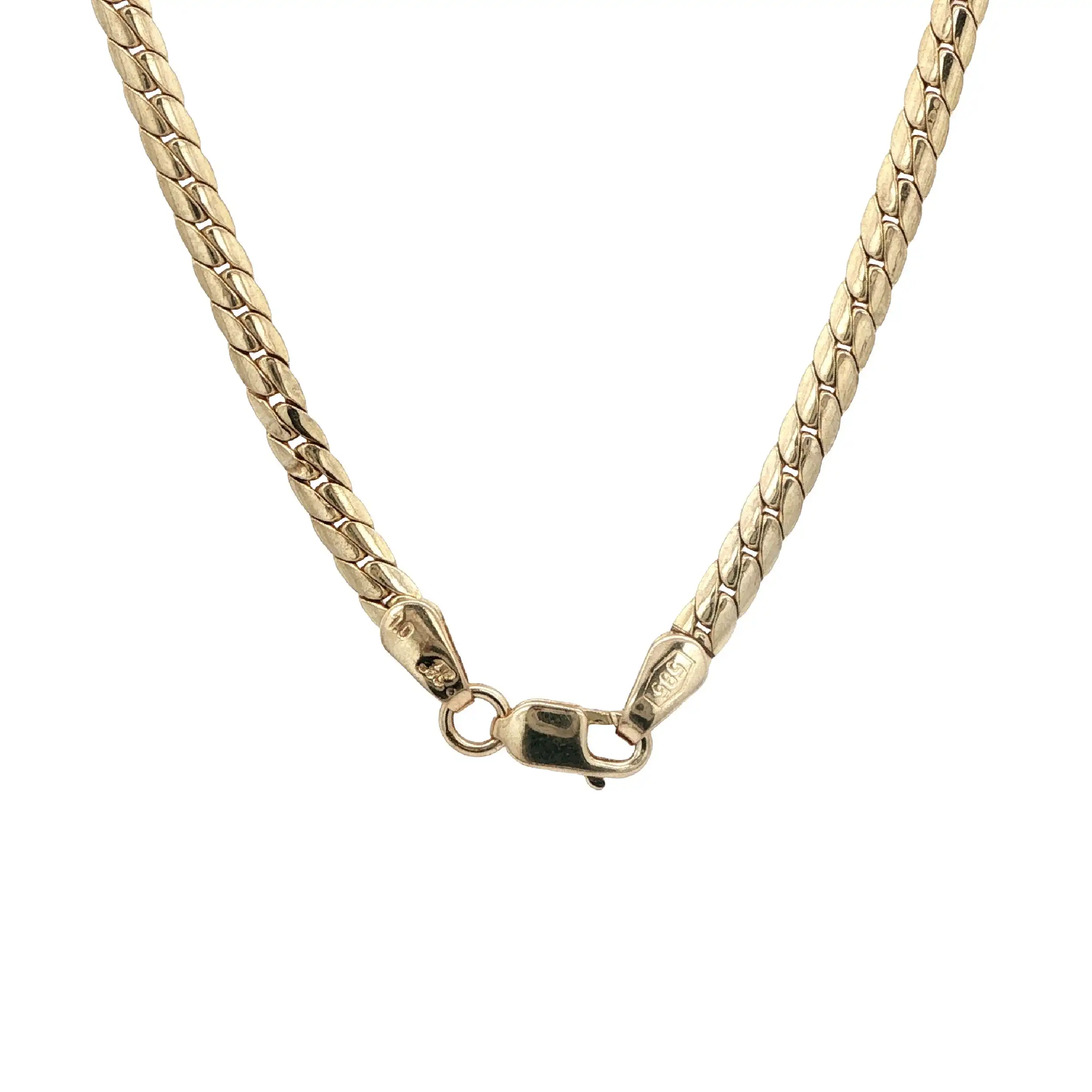 Collier Gelbgold mit Brillanten Collier Gelbgold mit Brillanten