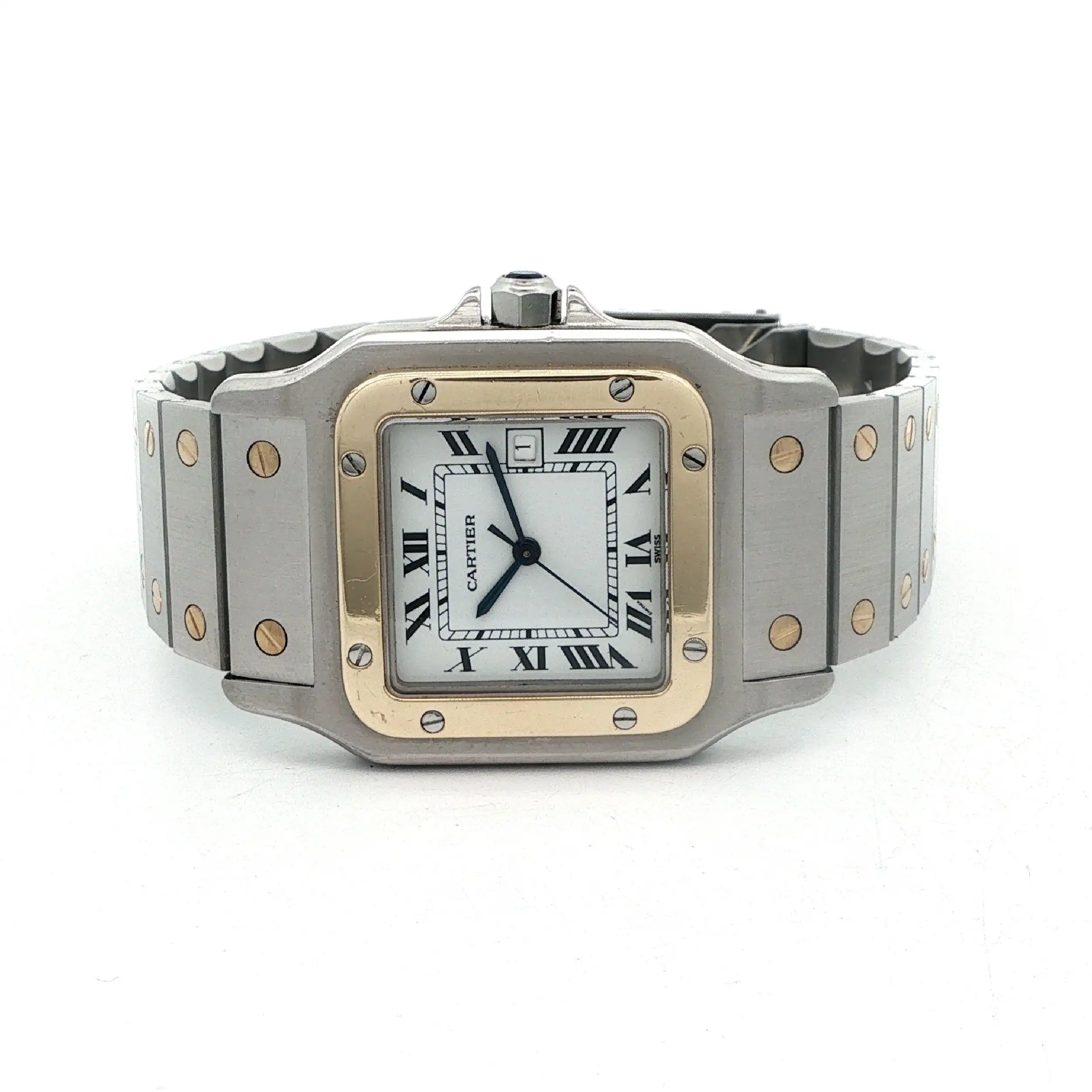 Herrenuhr Cartier Santos Carree