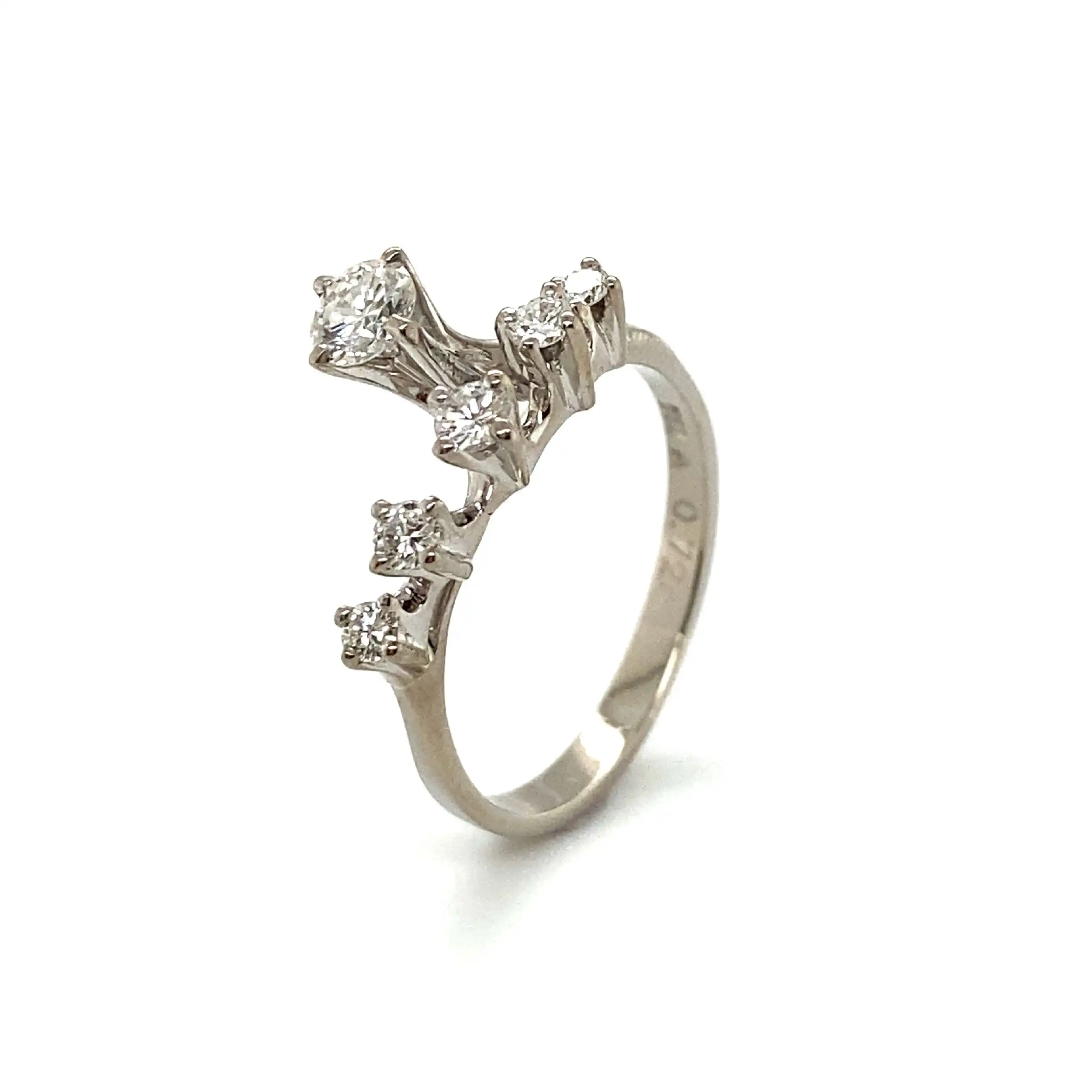 Ring Weißgold mit Brillanten