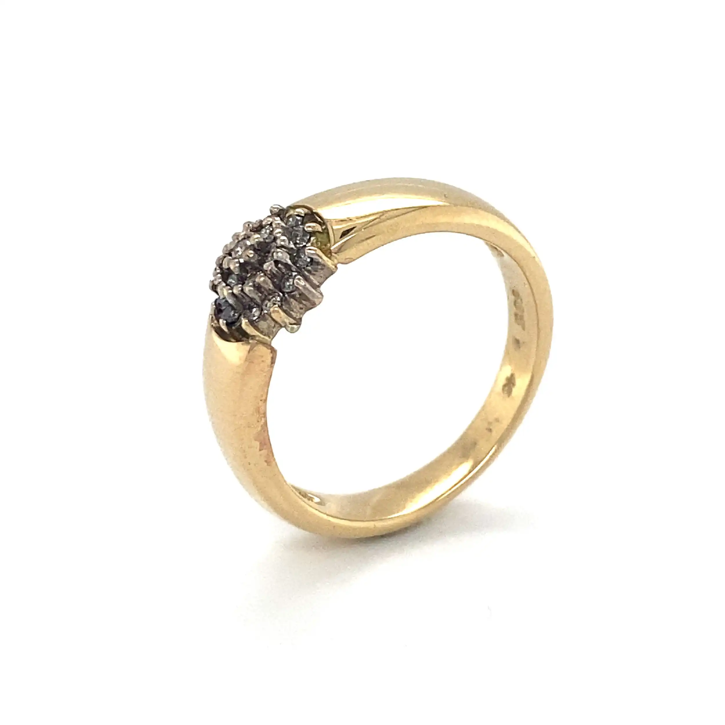 Ring Gelbgold mit Brillanten Ring Gelbgold mit Brillanten