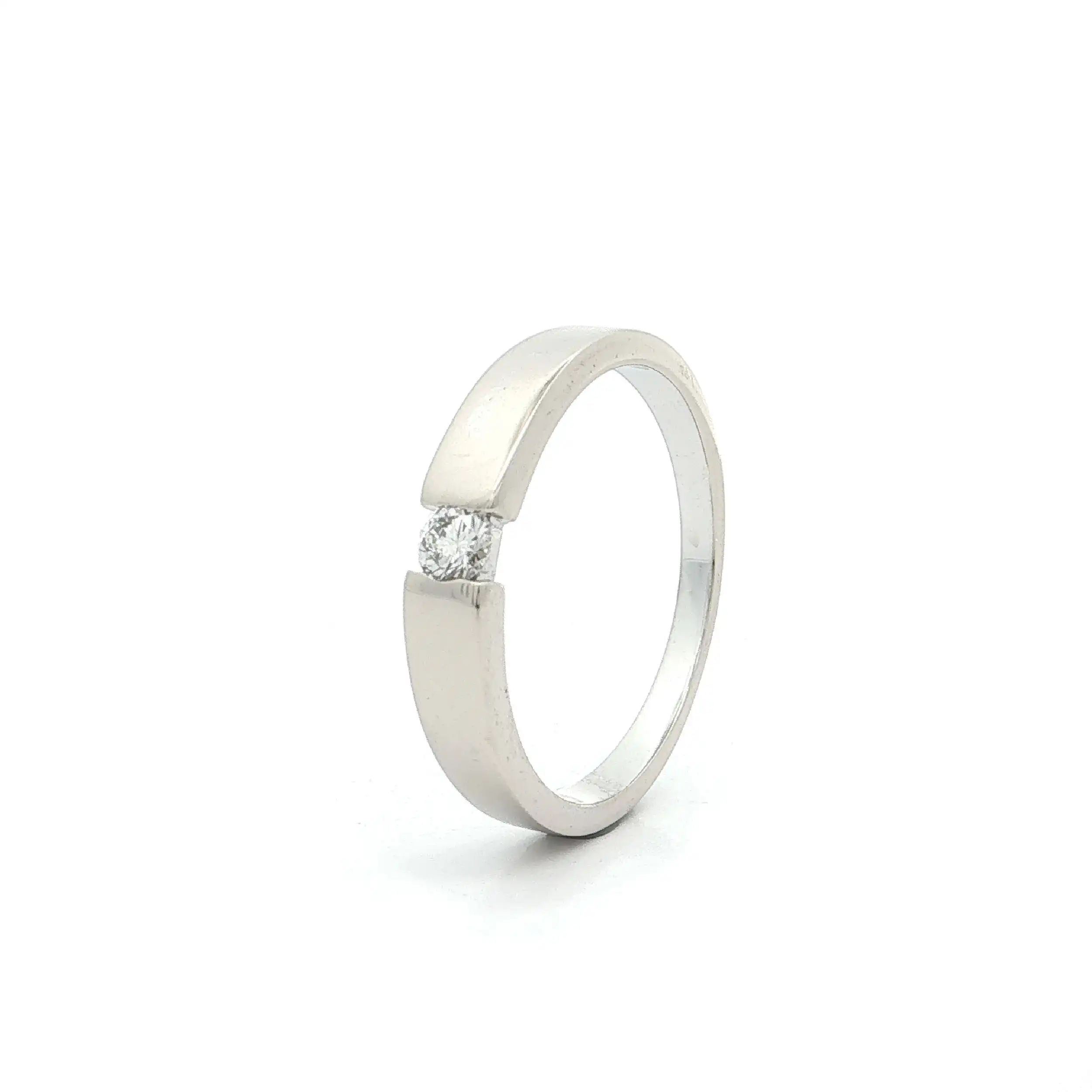Ring Weißgold mit Brillant
