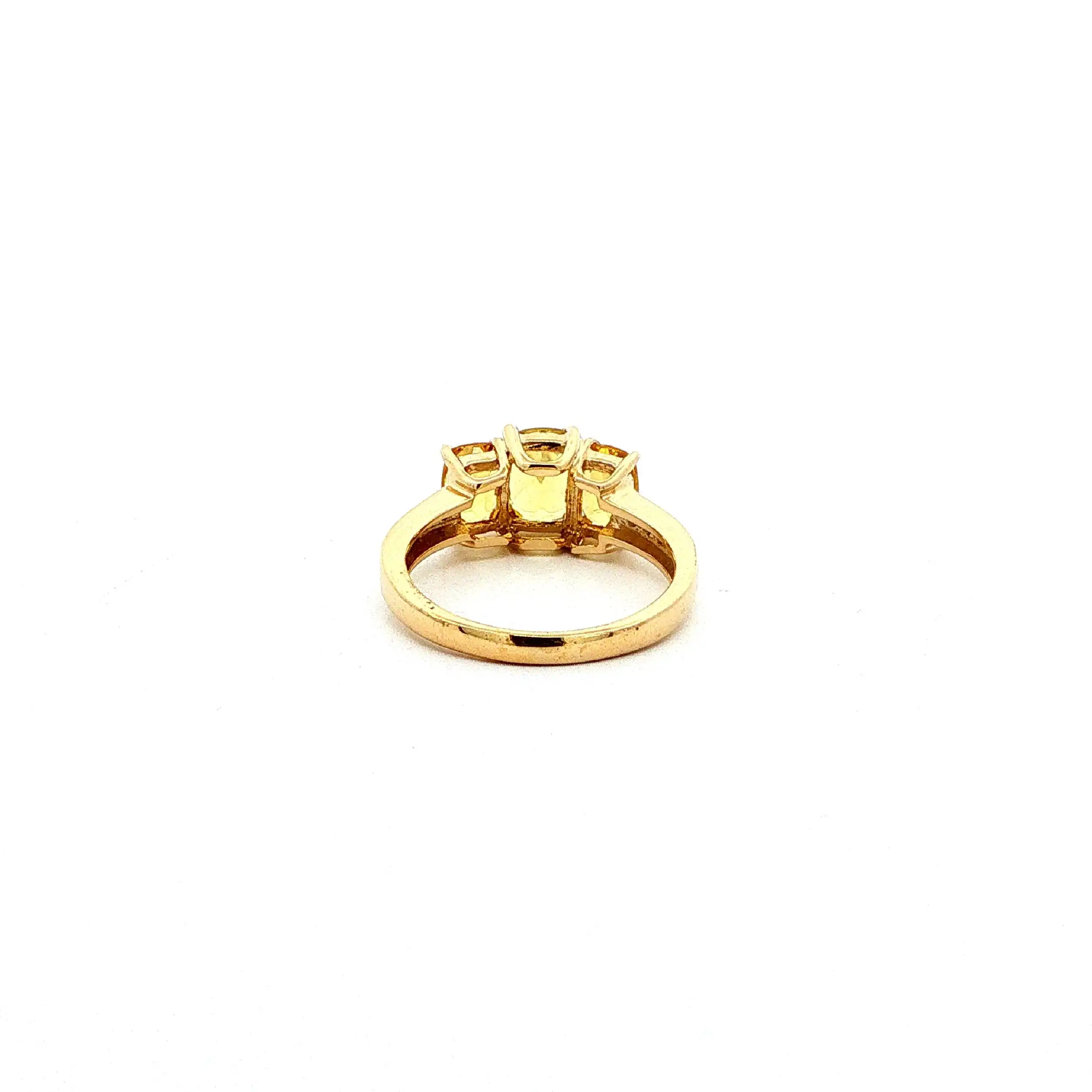 Ring Gelbgold JLO mit Citrinen & Brillanten