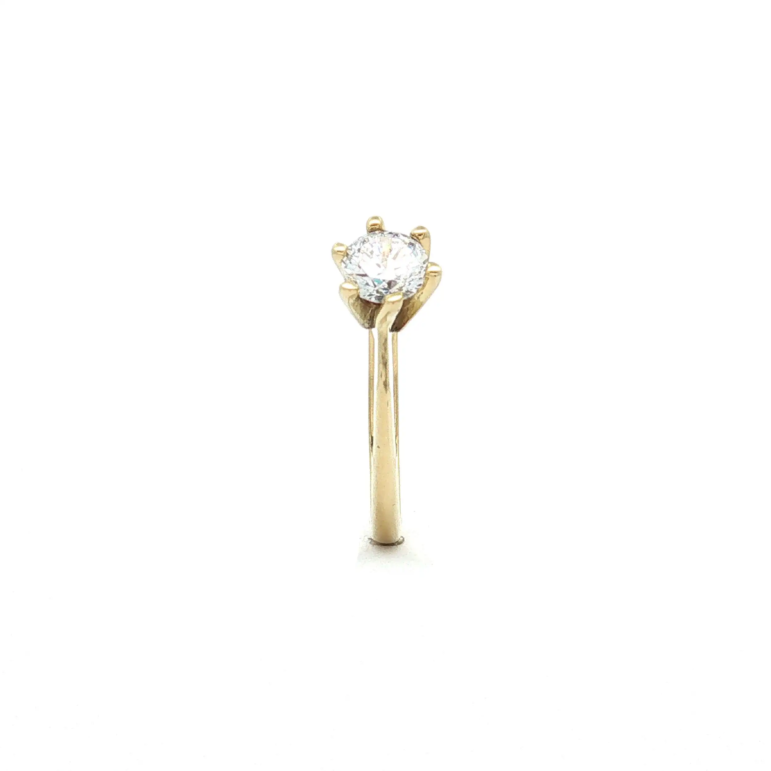 Ring Gelbgold mit Zirkonia Ring Gelbgold mit Zirkonia