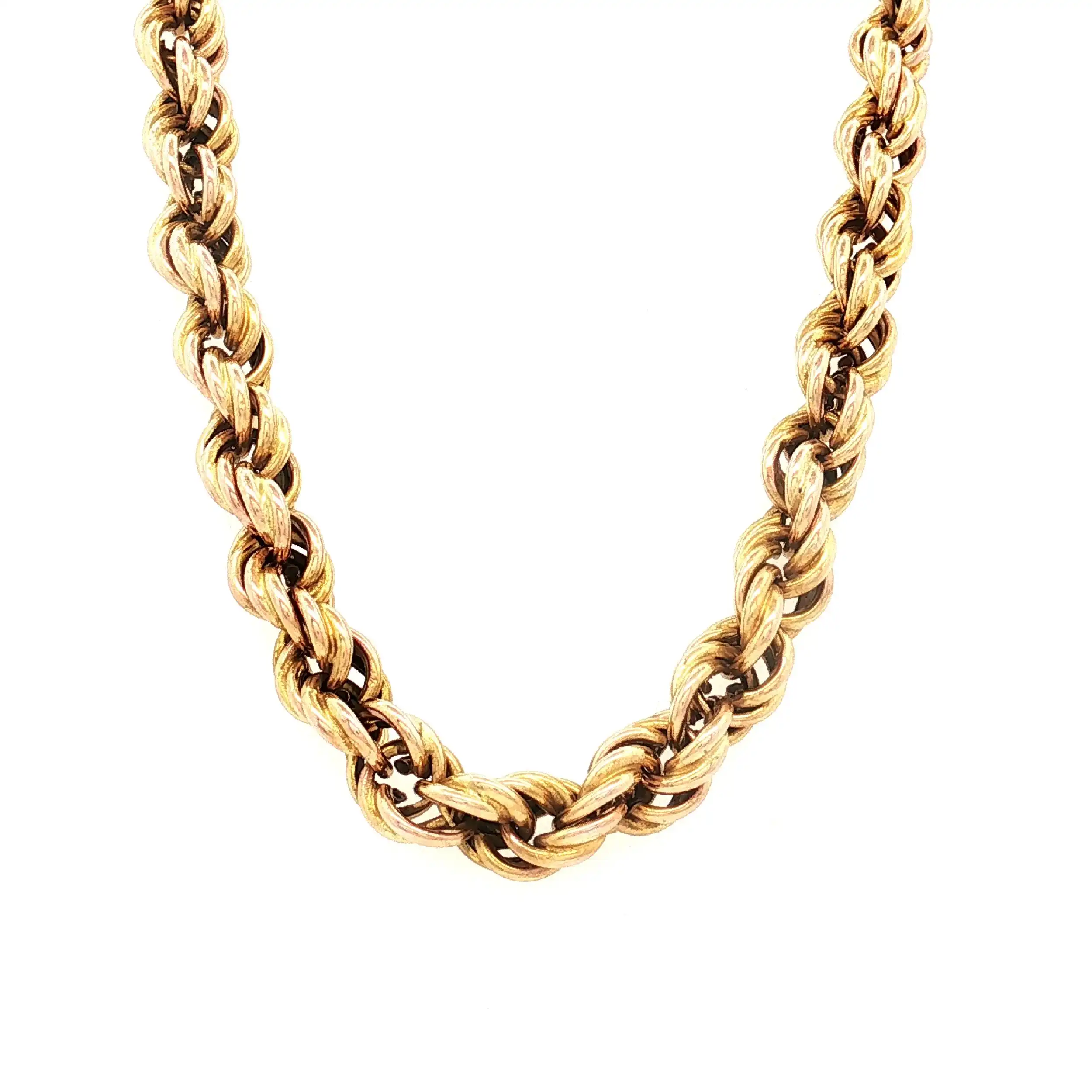 Kette gedreht Gelbgold